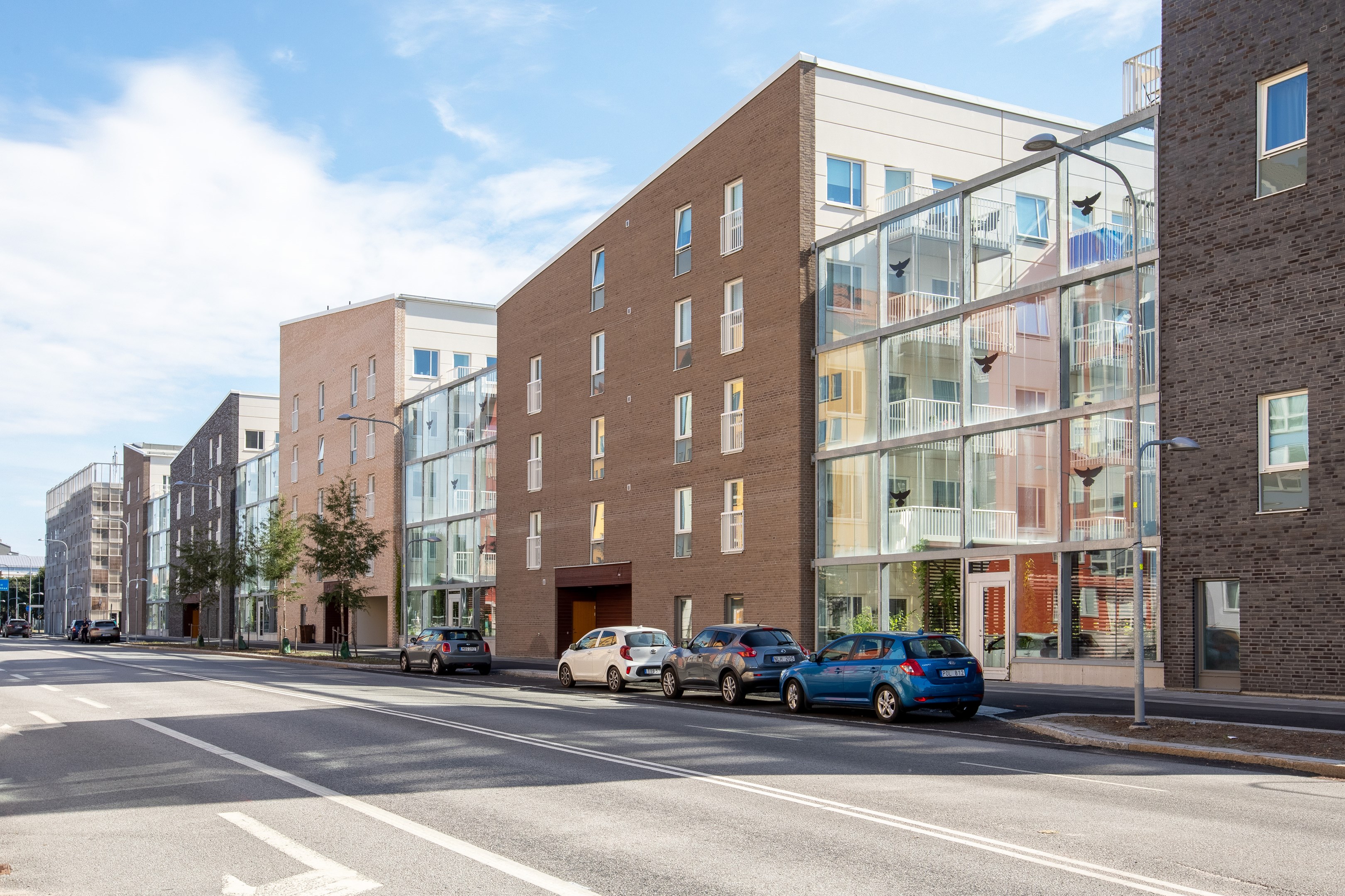Bostadsbild från Råbyvägen 41, Kommande i Kapellgärdet, Uppsala