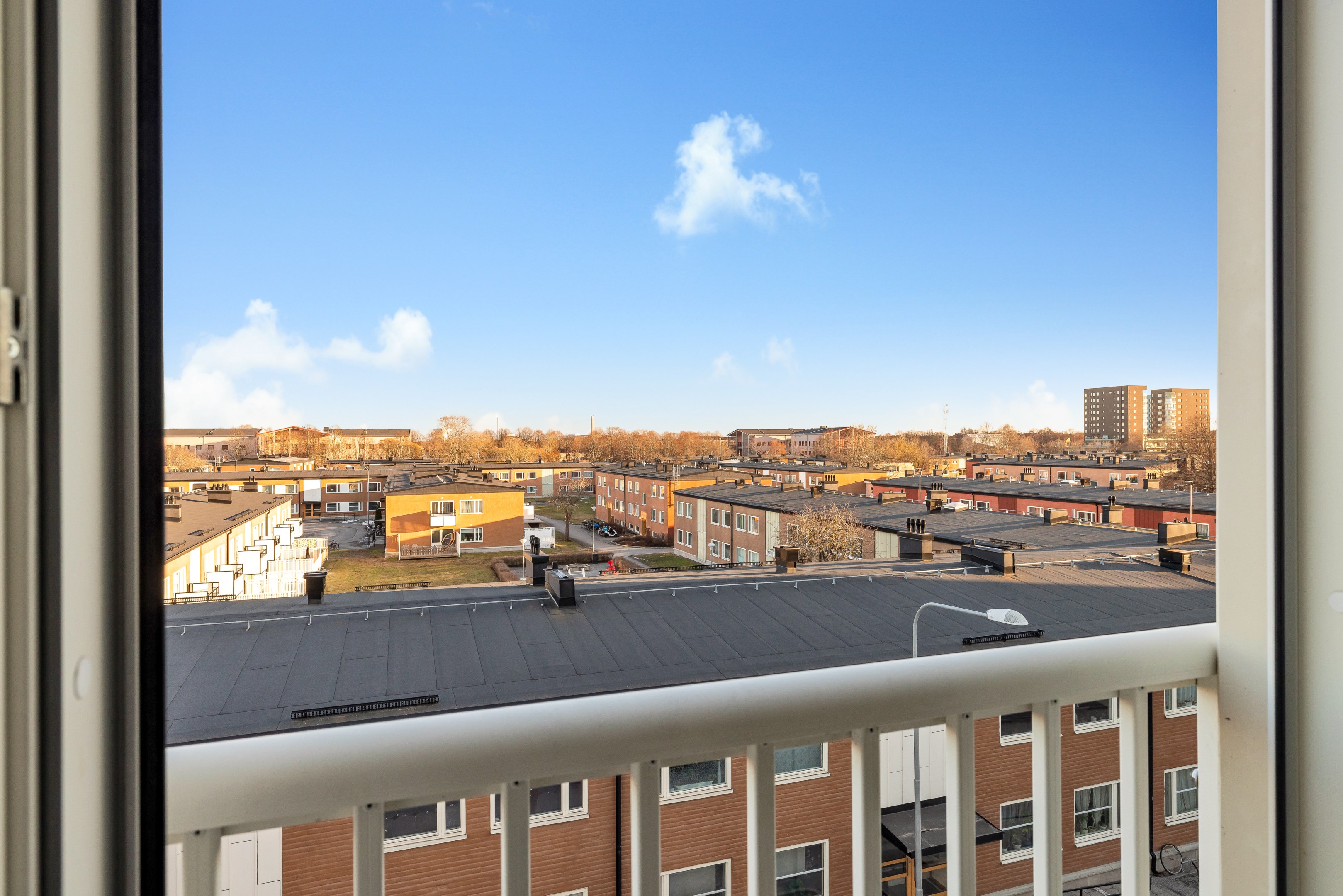 Bostadsbild från Råbyvägen 41, Kommande i Kapellgärdet, Uppsala