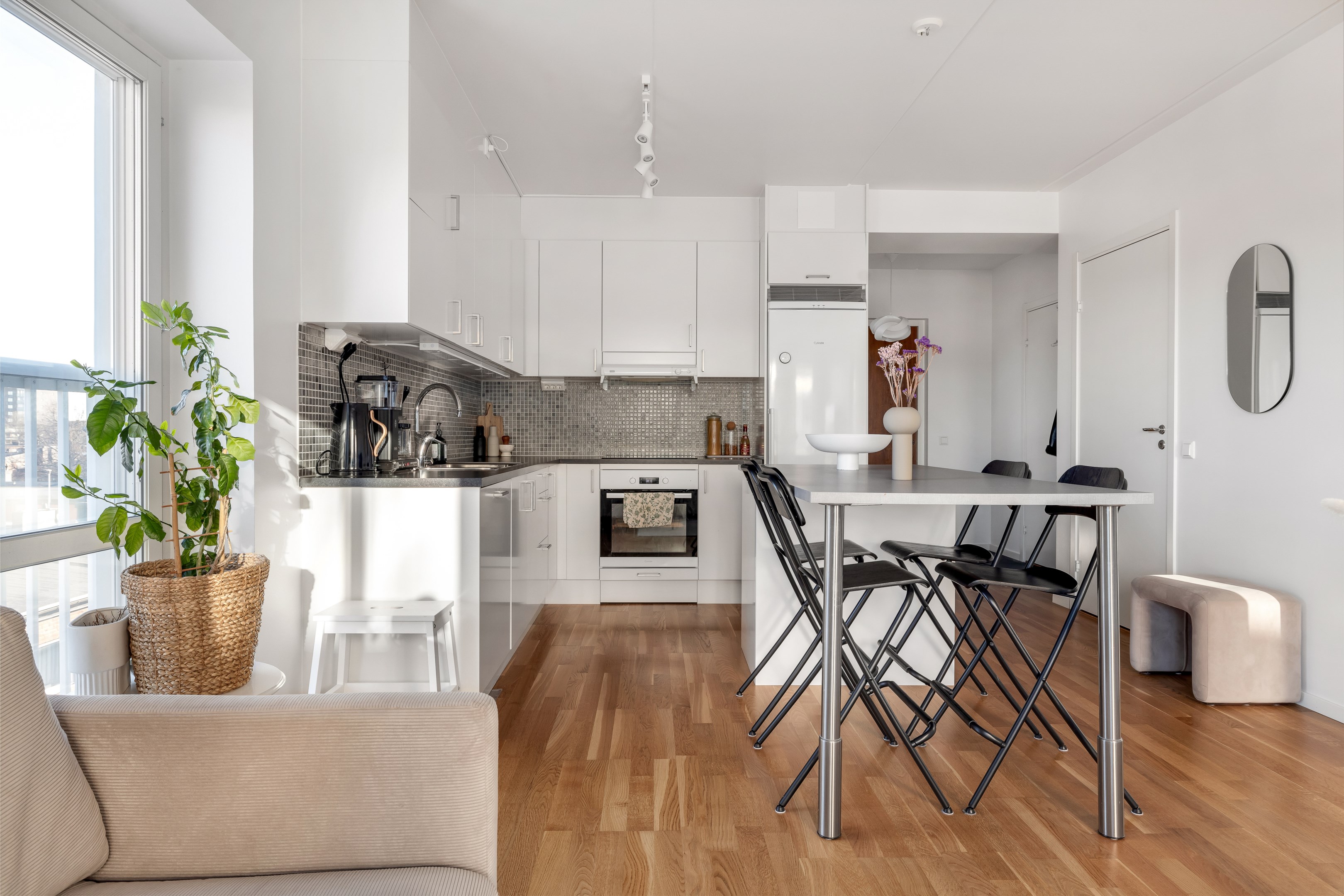 Bostadsbild från Råbyvägen 41, Kommande i Kapellgärdet, Uppsala