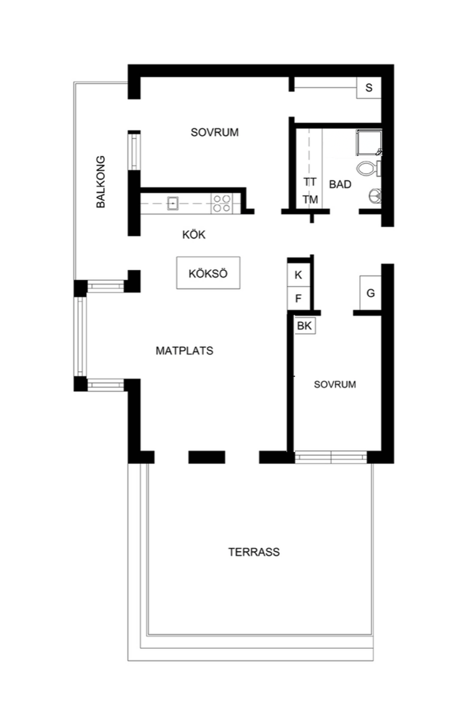 Bostadsbild från Tollareslingan 7, 9/9tr, Till salu i Tollare, Nacka