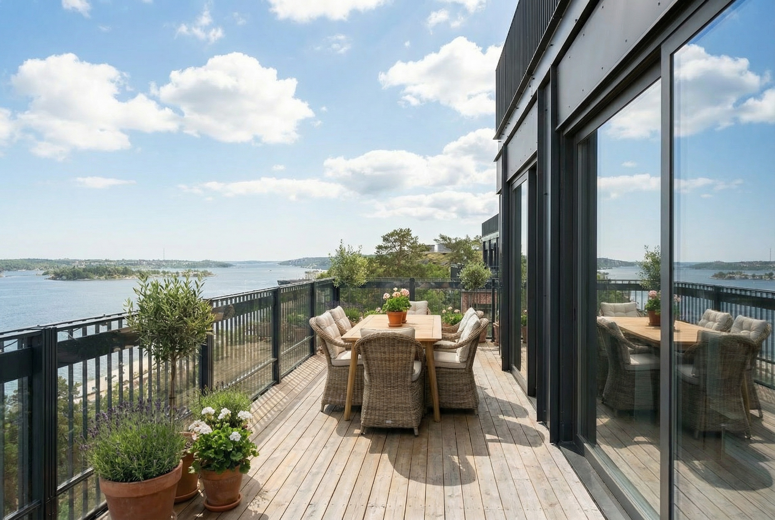 Bostadsbild från Fabrikörvägen 4E, Kommande i Nacka Strand, Nacka