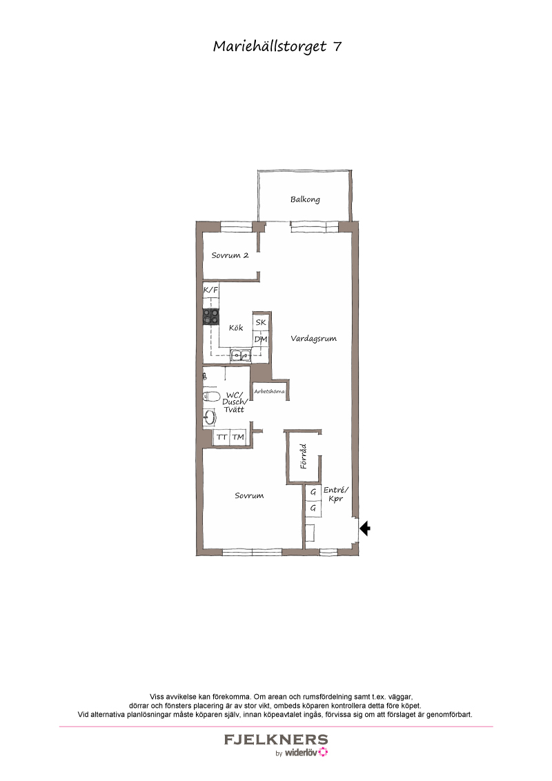 Alternativ Planlösning