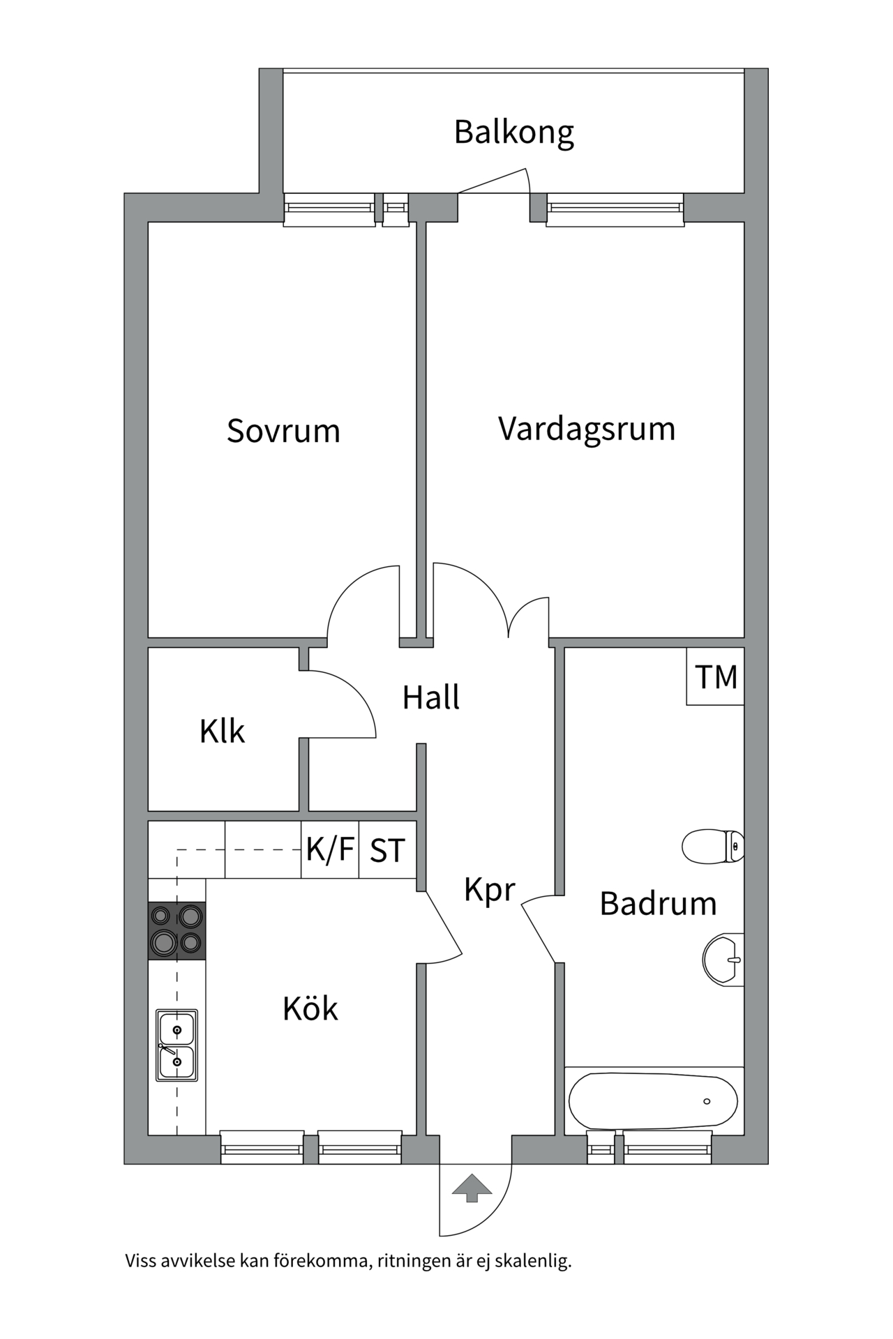 Bostadsbild från Slättåkragränd 11, Till salu i Östberga, Stockholm