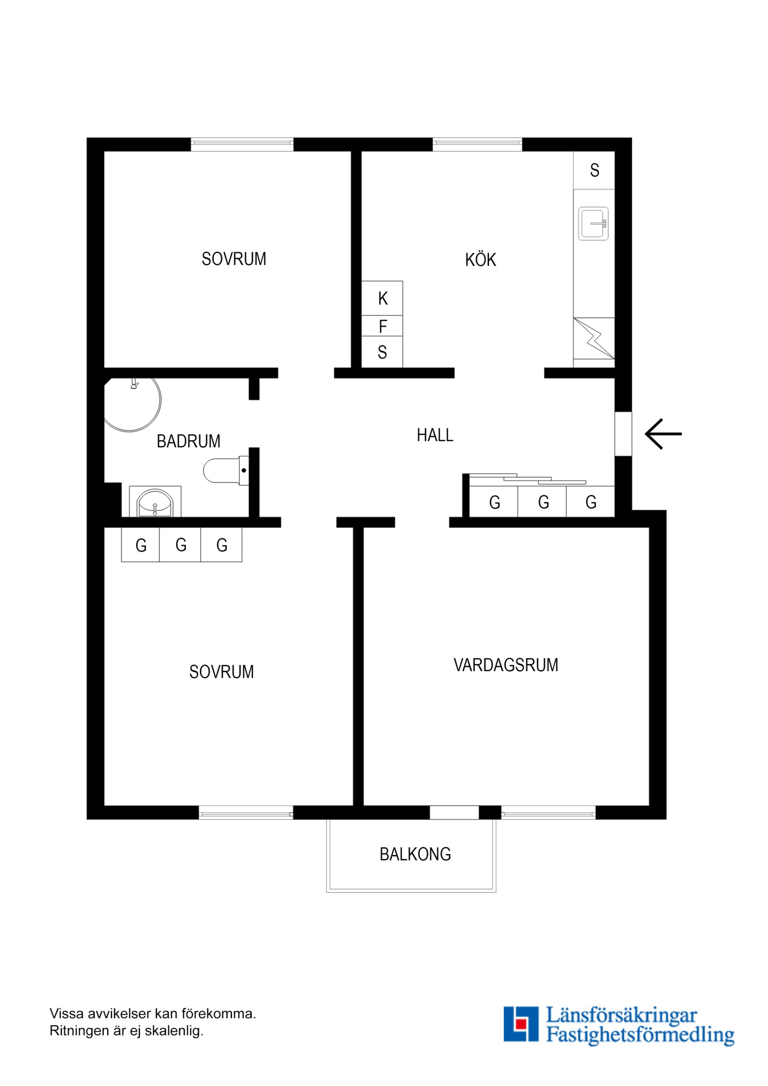 Bostadsbild från Regementsgatan 46, Kommande i Solna/Frösunda, Solna
