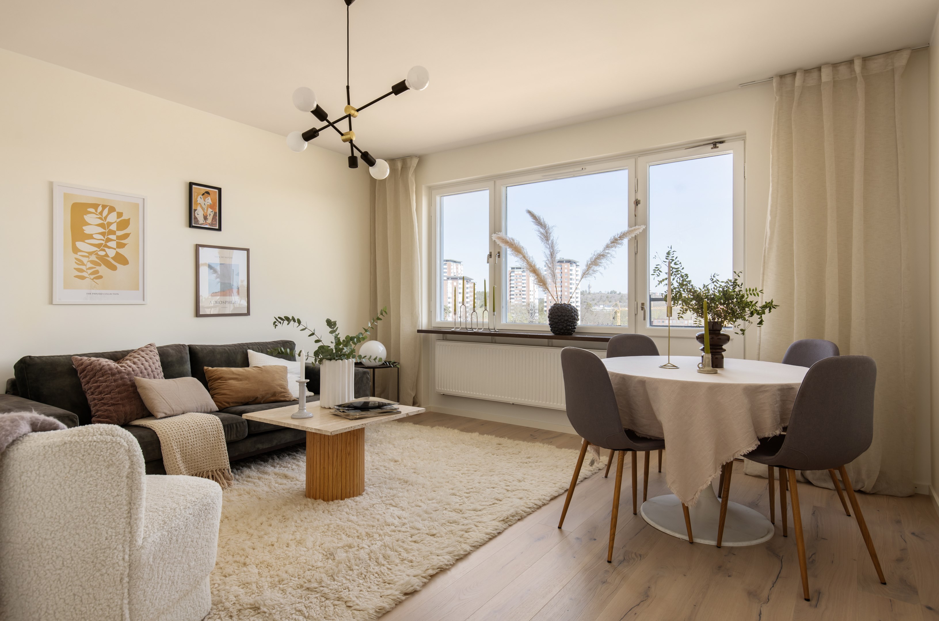 Bostadsbild från Atlasvägen 33, 3/3tr, Såld i Sickla, Nacka