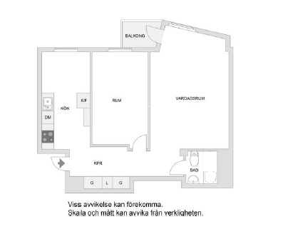 Bostadsbild från Fyrgränd 4, Såld i Haga, Norra, Solna