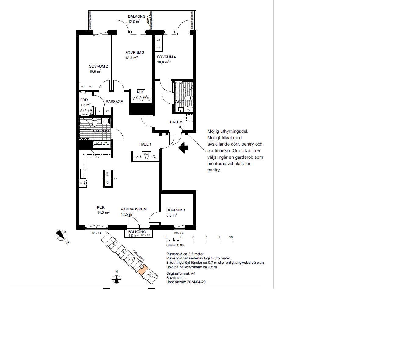 Bostadsbild från Solnavägen 15D, Till salu i Solna - Karolinska, Solna