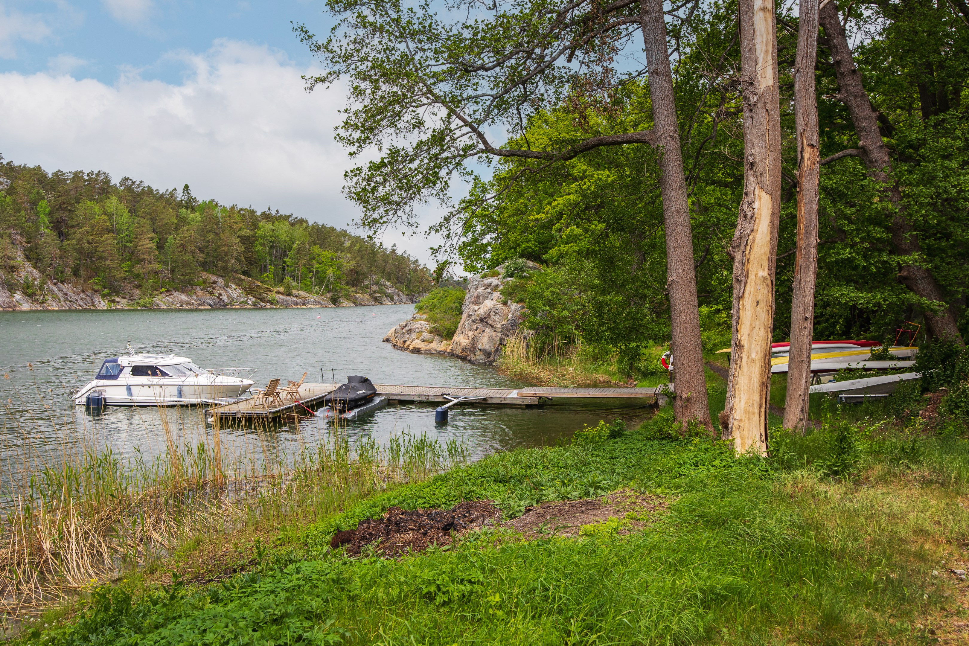 Bostadsbild från Skidbacksvägen 2, Kommande i Saltsjöbaden, Nacka