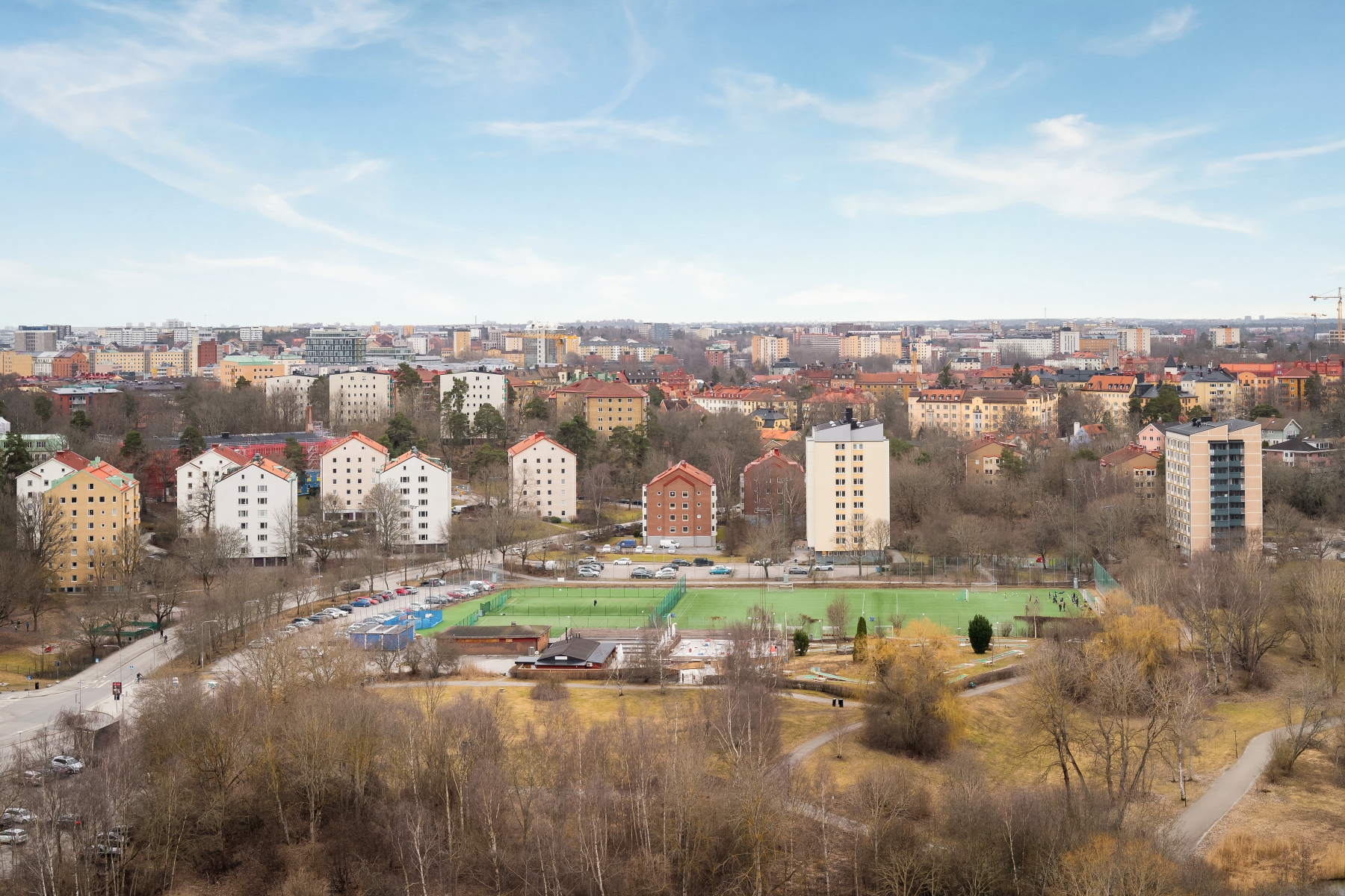 Bostadsbild från Evenemangsgatan 40, Kommande i Råsunda, Solna
