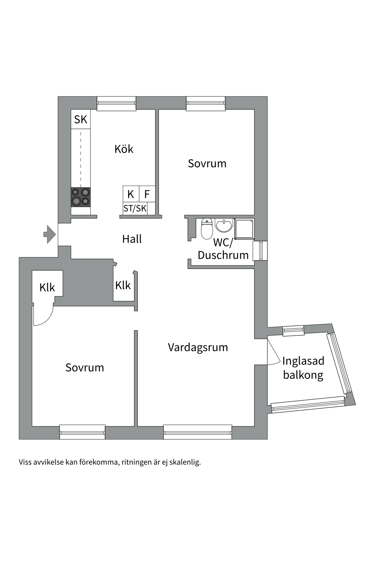 Bostadsbild från Johannesbäcksgatan 32C, Till salu i Salabacke, Uppsala