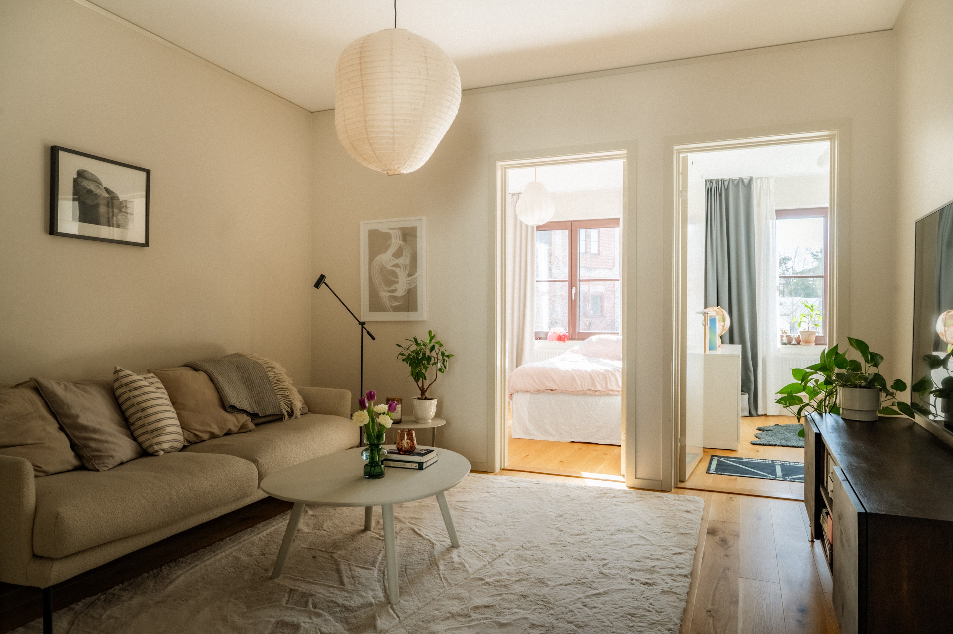 Allrum övre plan - perfekt som TV-rum