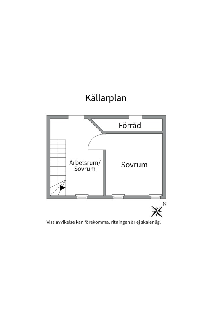 Planlösning från Tegnérgatan 20 A, Till salu i Luthagen, Uppsala