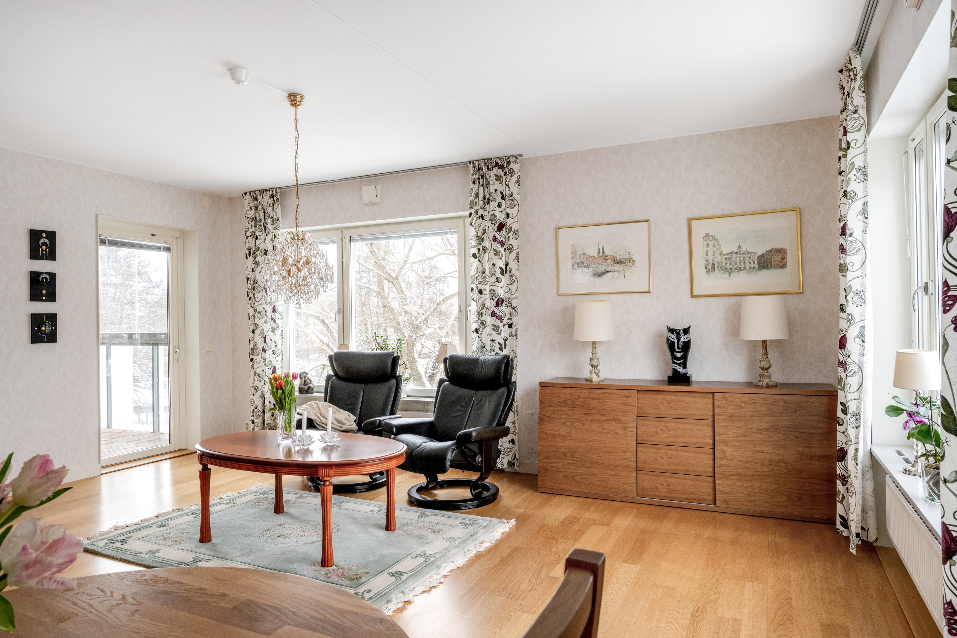 Bostadsbild från Fyrisvallsgatan 3A, Såld i Luthagen, Uppsala