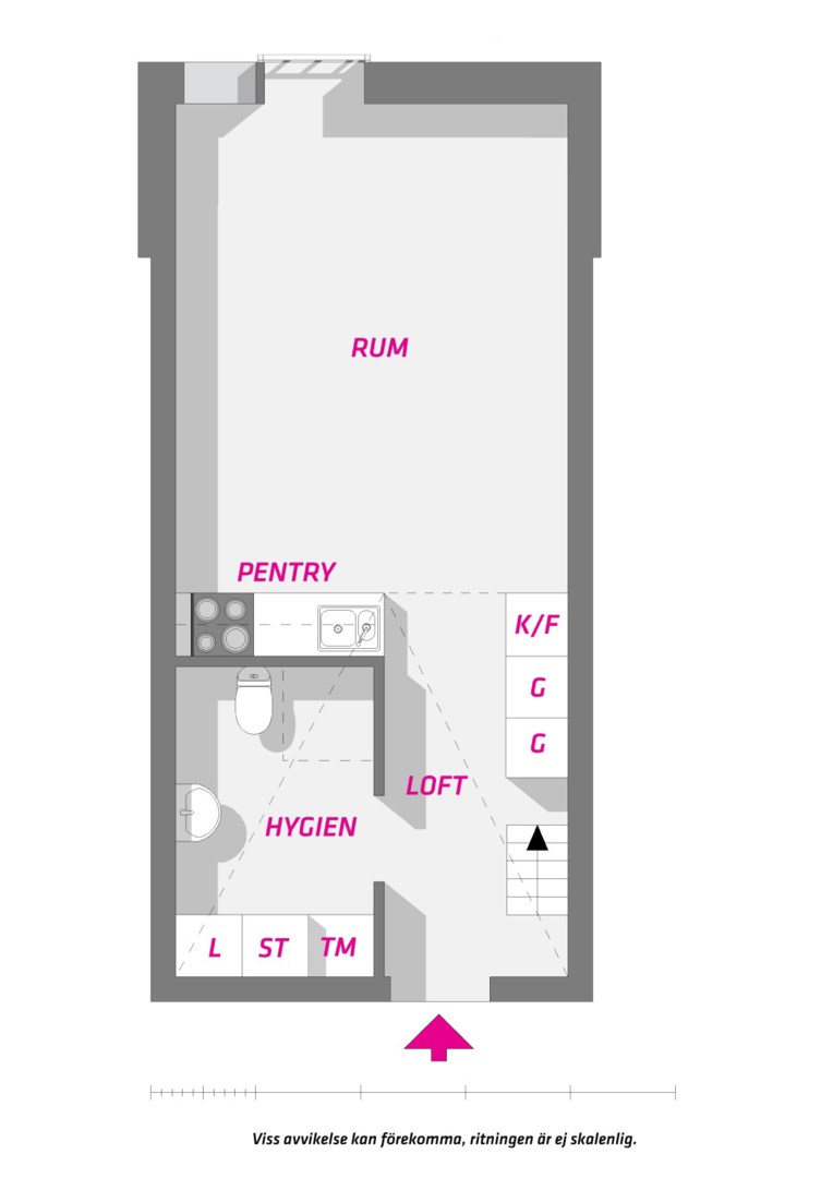 Planlösning från Torgny Segerstedts allé 21, Till salu i Rosendal, Uppsala