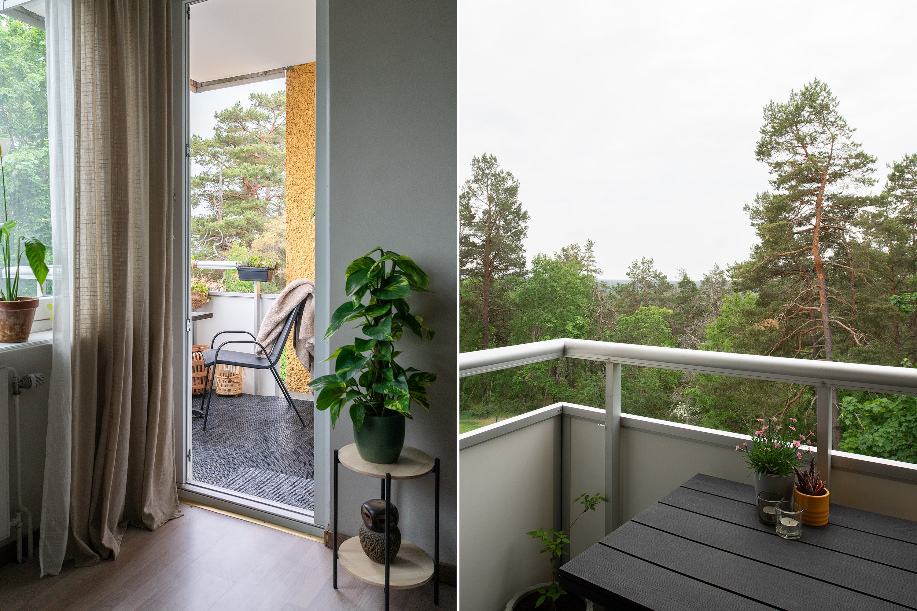 Bostadsbild från Tullingebergsvägen 8A, Kommande i G:a Tullingeberg, Botkyrka
