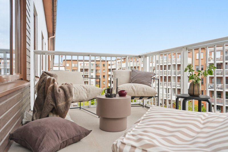 Bostadsbild från Ljusbärargatan 7, Kommande i Kapellgärdet, Uppsala