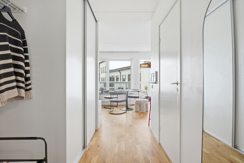 Bostadsbild från Ljusbärargatan 7, Kommande i Kapellgärdet, Uppsala