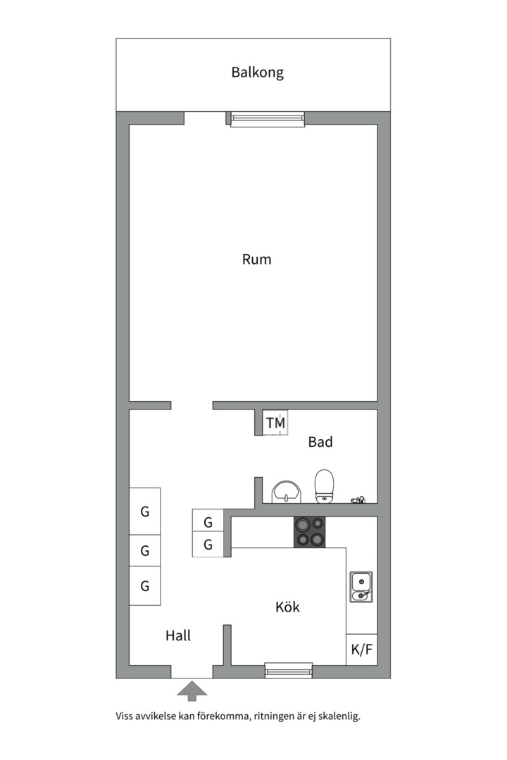 Planlösning från Torggatan 4B, 3tr, Till salu i Saltsjöbaden, Nacka
