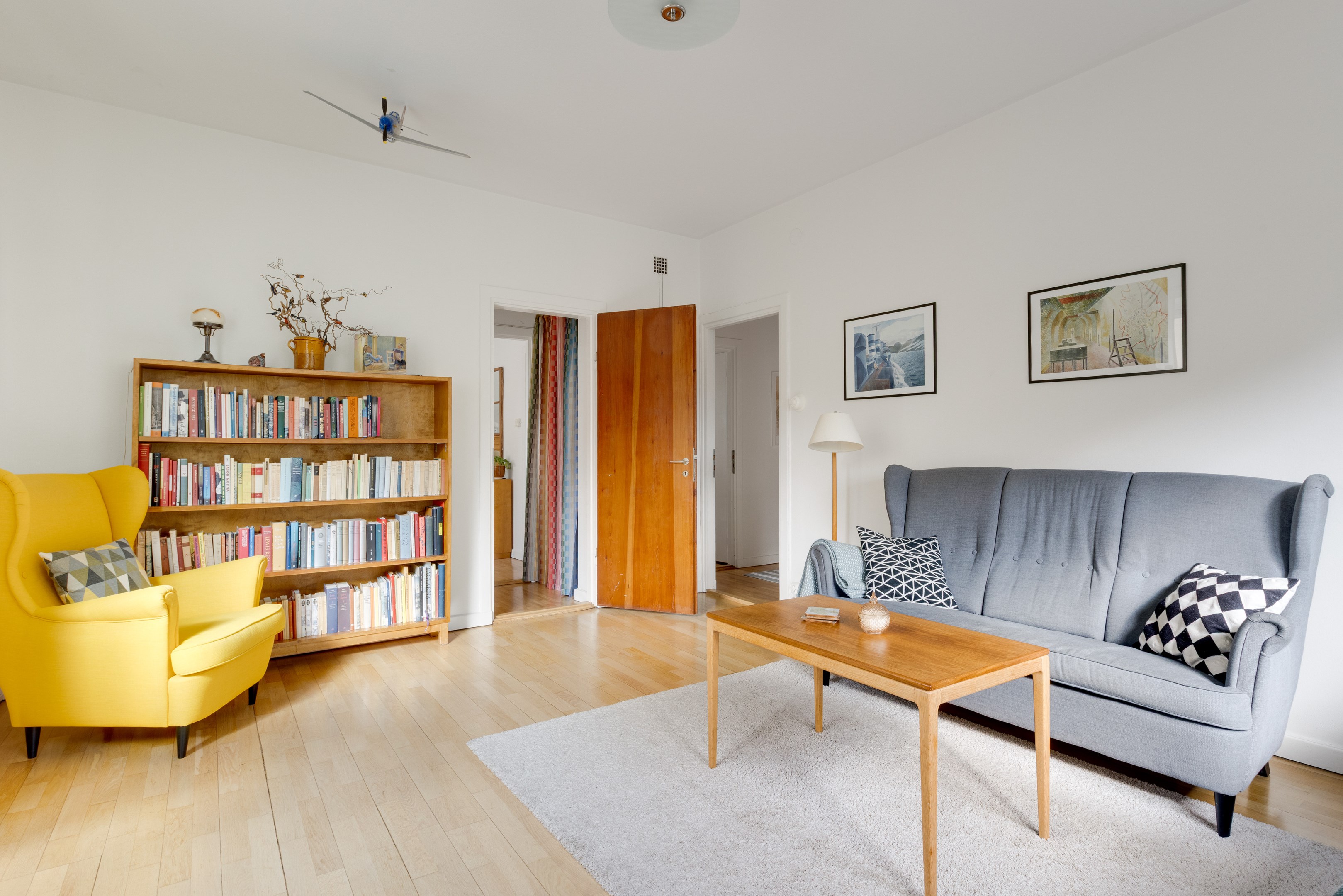 Bostadsbild från Kyrkogårdsgatan 16 F, Till salu i Luthagen, Uppsala