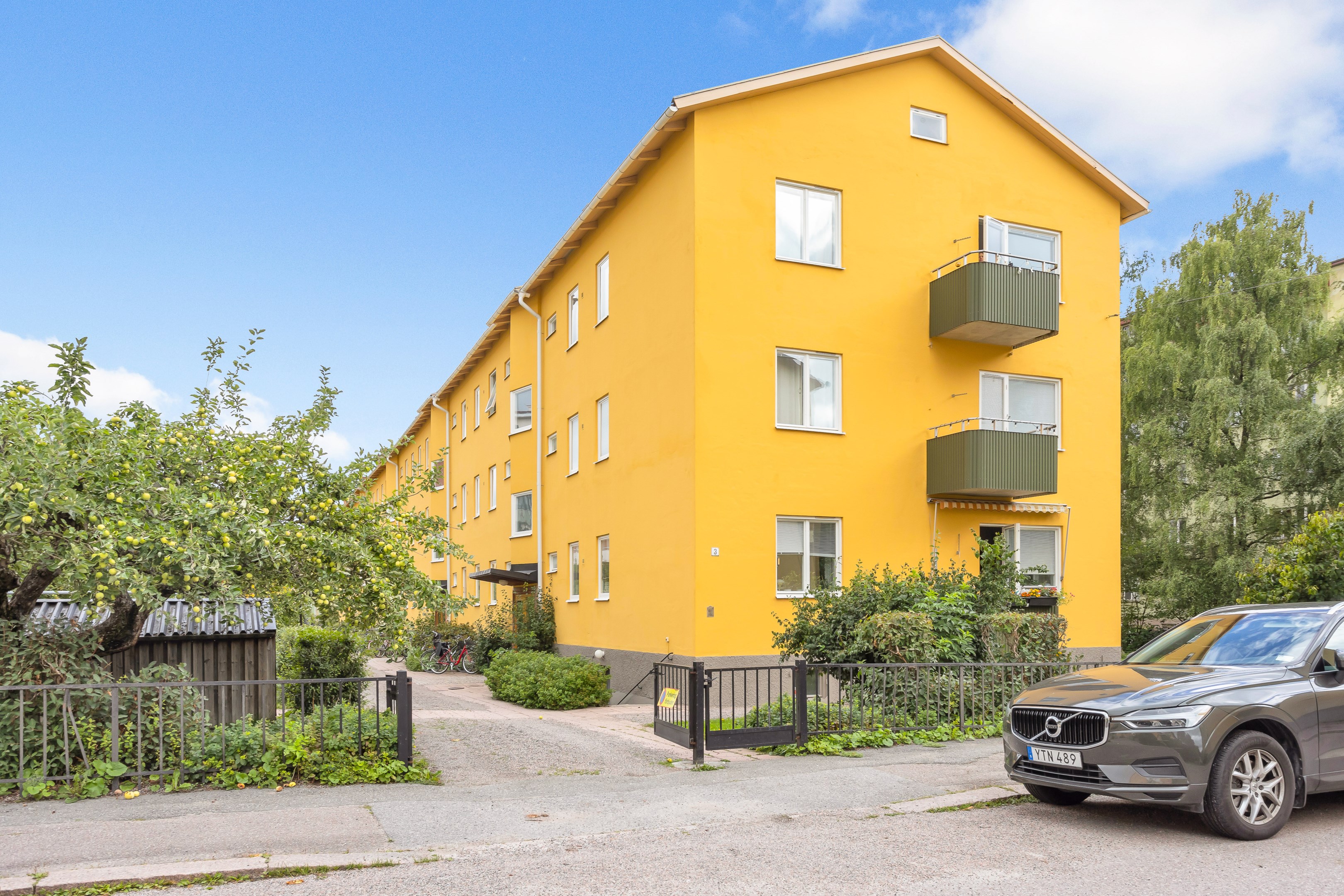 Bostadsbild från Kyrkogårdsgatan 16 F, Till salu i Luthagen, Uppsala