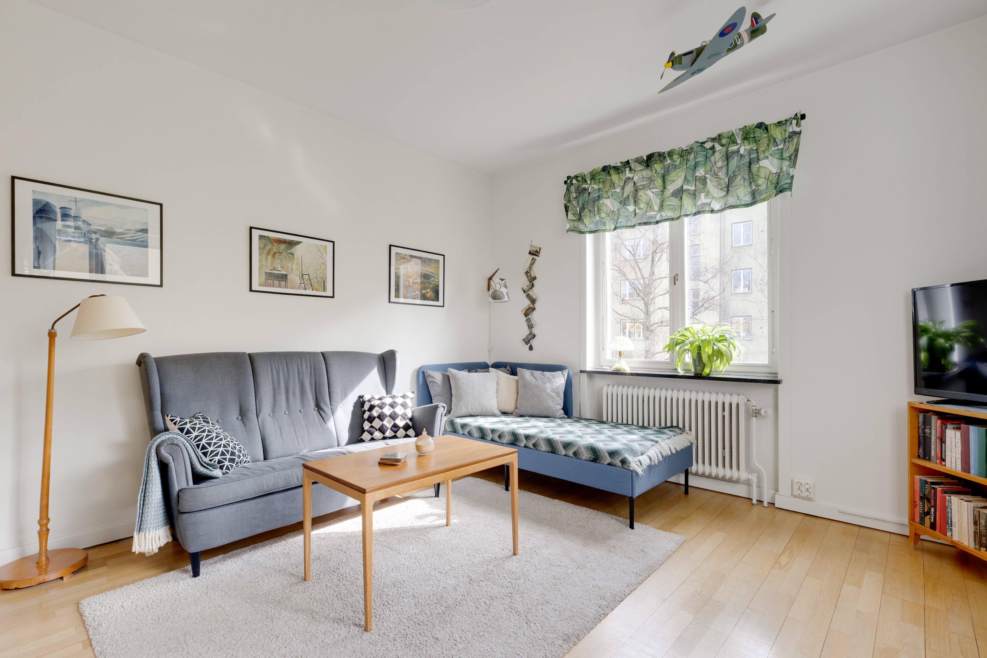 Bostadsbild från Kyrkogårdsgatan 16 F, Till salu i Luthagen, Uppsala