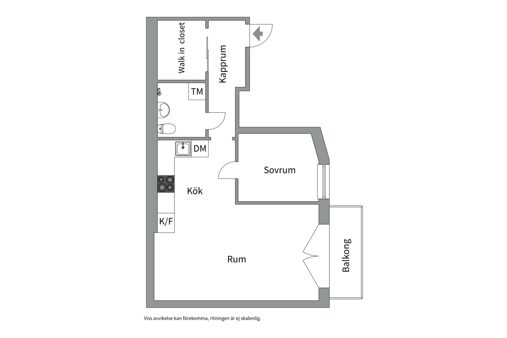 Planlösning från Bergsgatan 47, 2 tr, Kommande i Kungsholmen - Rådhuset, Stockholm
