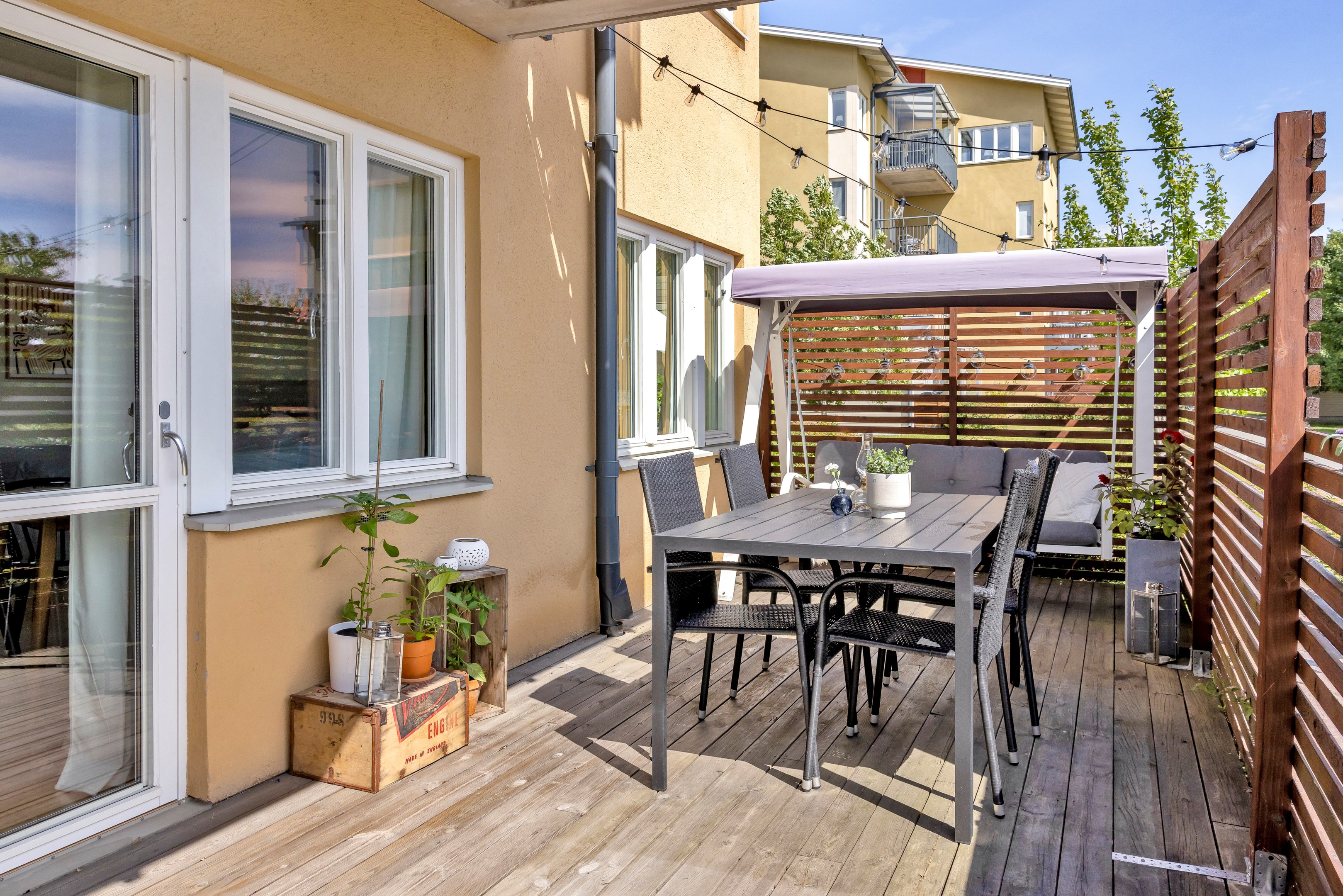 Bostadsbild från Mariedalsgatan 8, Kommande i Slavsta, Uppsala