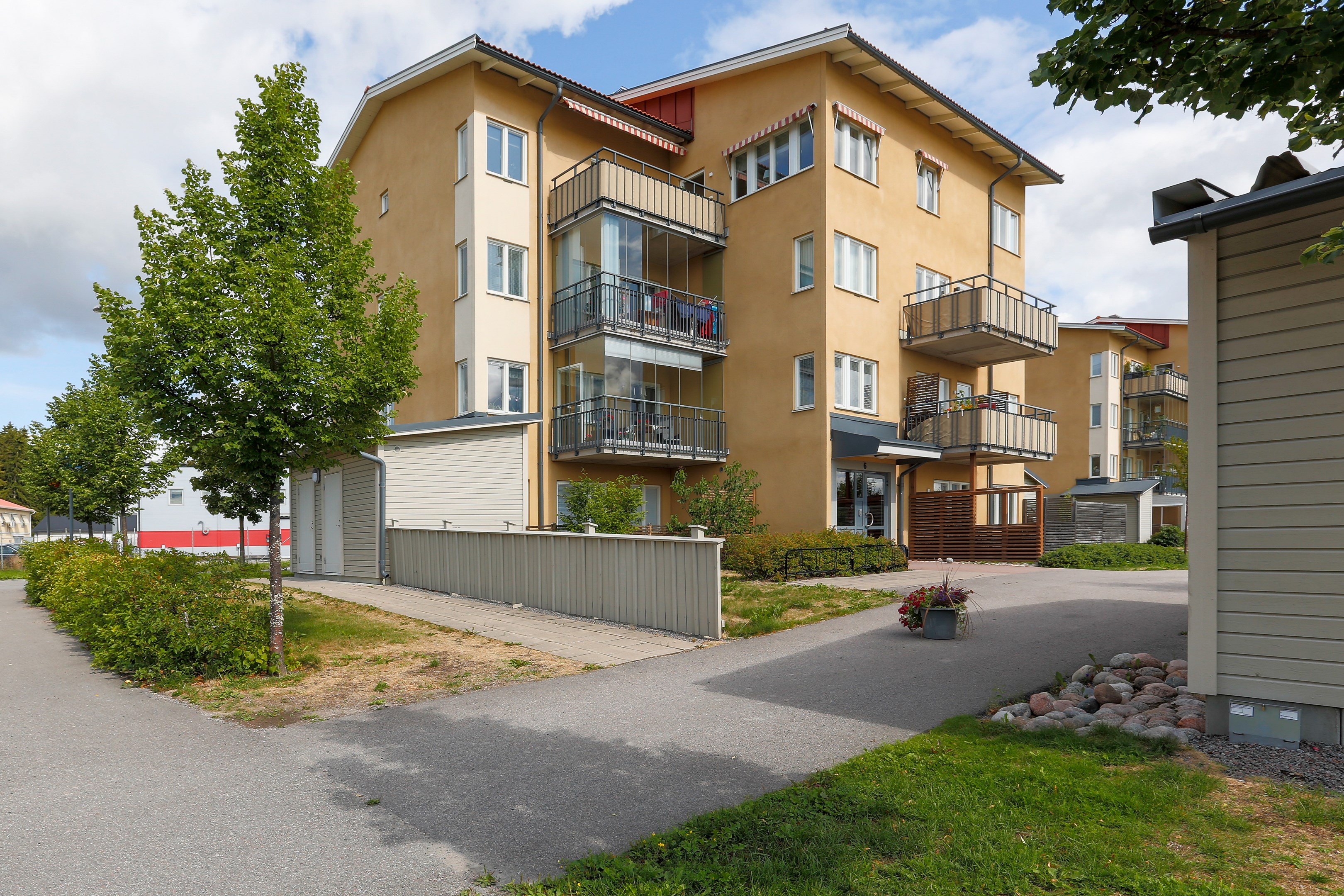 Bostadsbild från Mariedalsgatan 8, Kommande i Slavsta, Uppsala