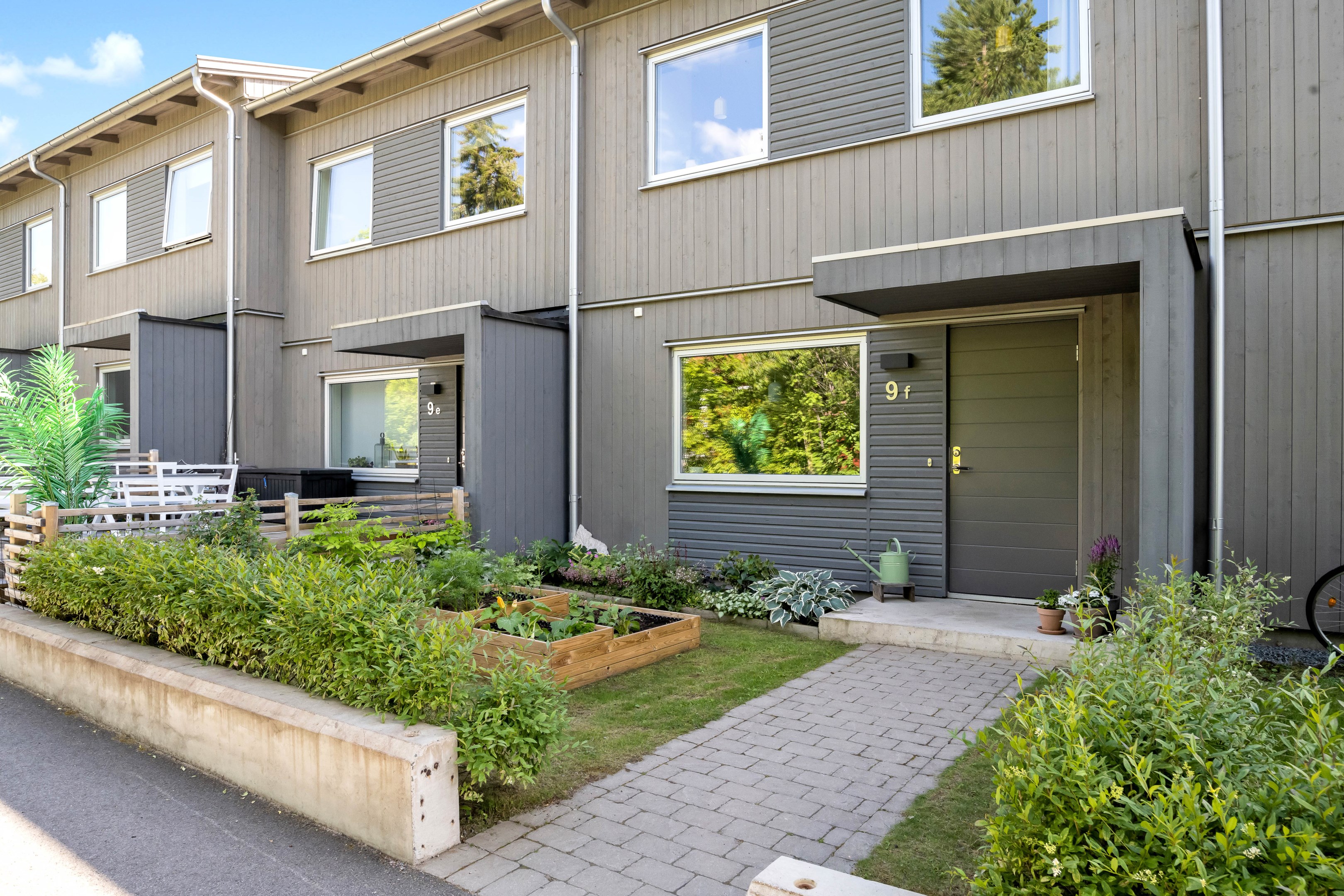 Bostadsbild från Hasselvägen 9F, Kommande i Storvreta, Uppsala