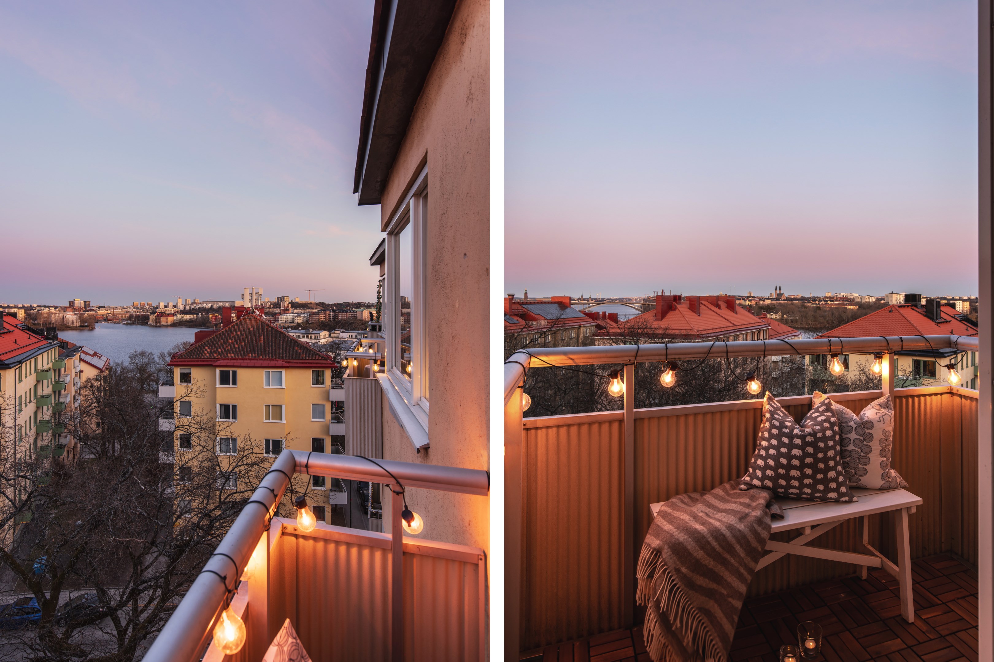 Bostadsbild från Strålgatan 8, Kommande i Lilla Essingen, Stockholm