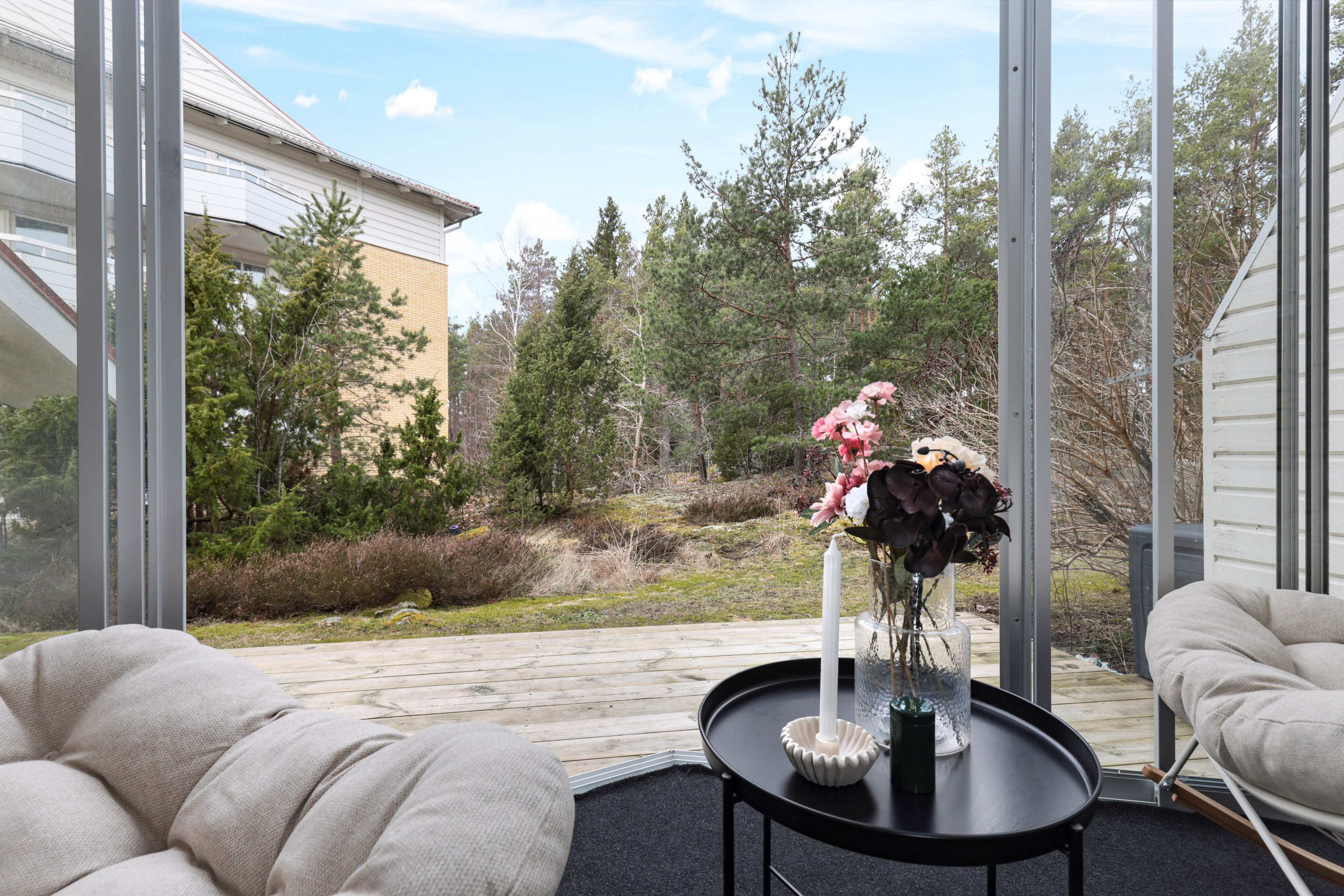Bostadsbild från Albertinas väg 51, Kommande i Alunda, Östhammar
