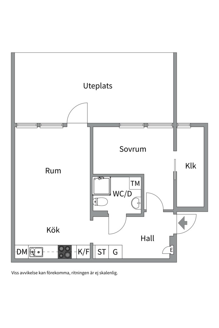 Planlösning från Vinterbrinksvägen 7, Kommande i Igelbodaplatån - Saltsjöbaden, Nacka