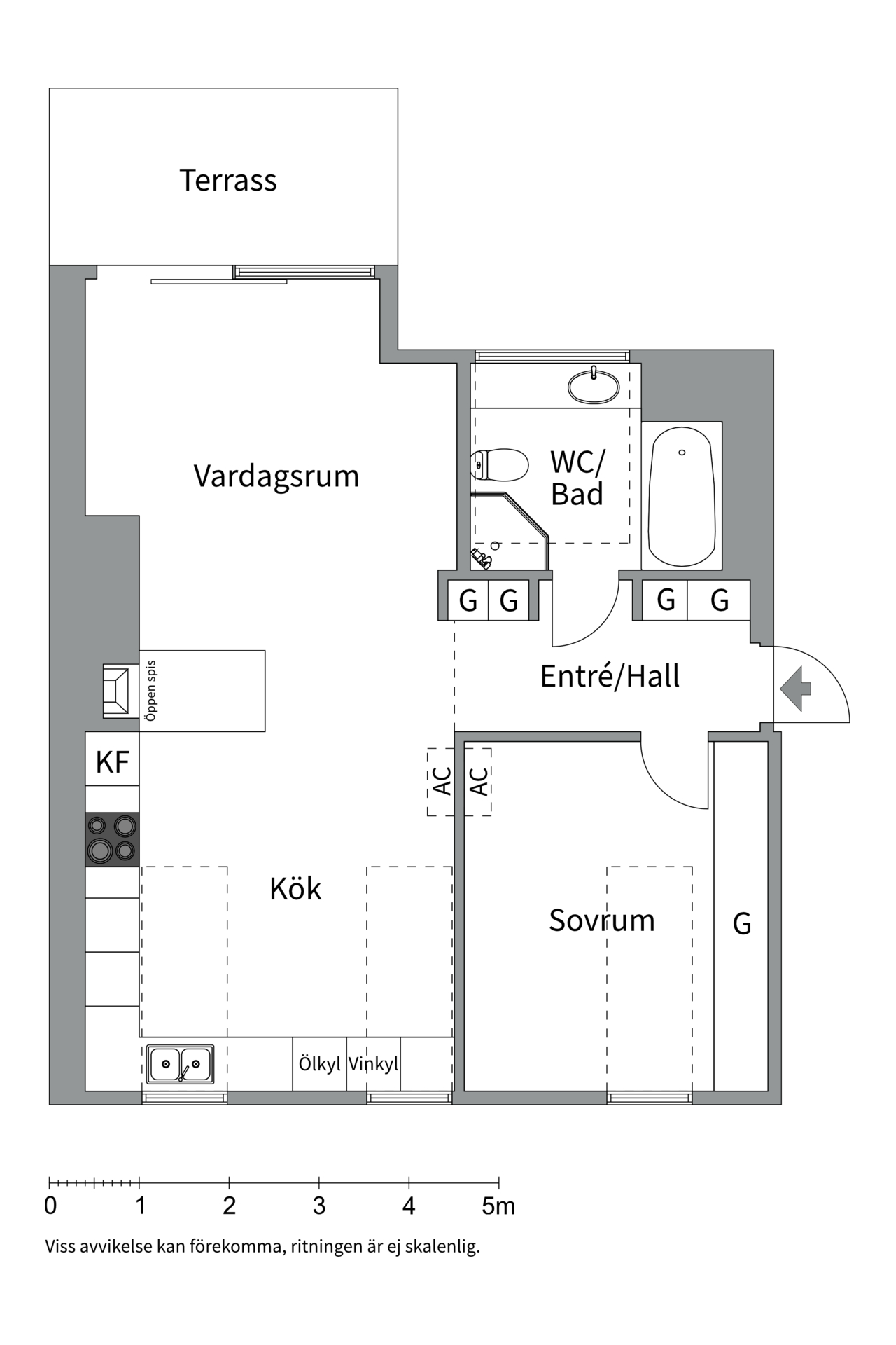 Bostadsbild från Idungatan 8, Kommande i Vasastan, Stockholm