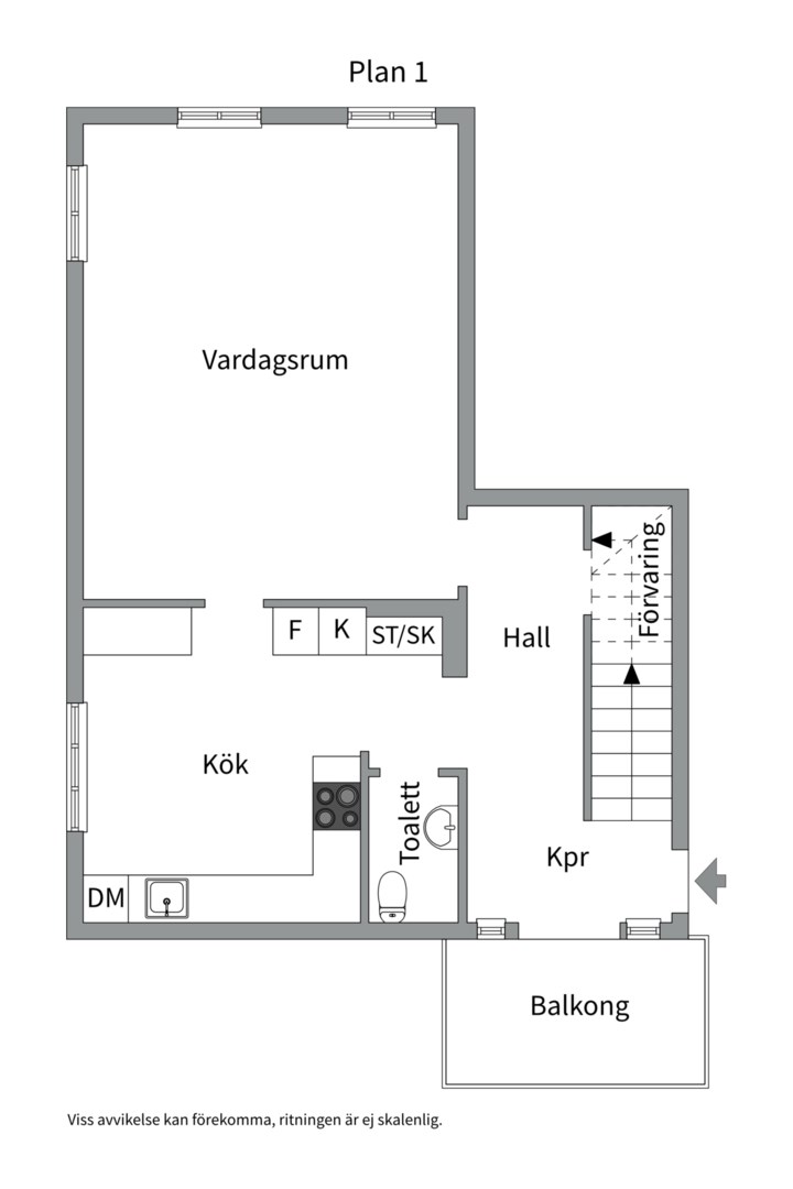 Planlösning från Neglingevägen 3, Kommande i Saltsjöbaden, Nacka