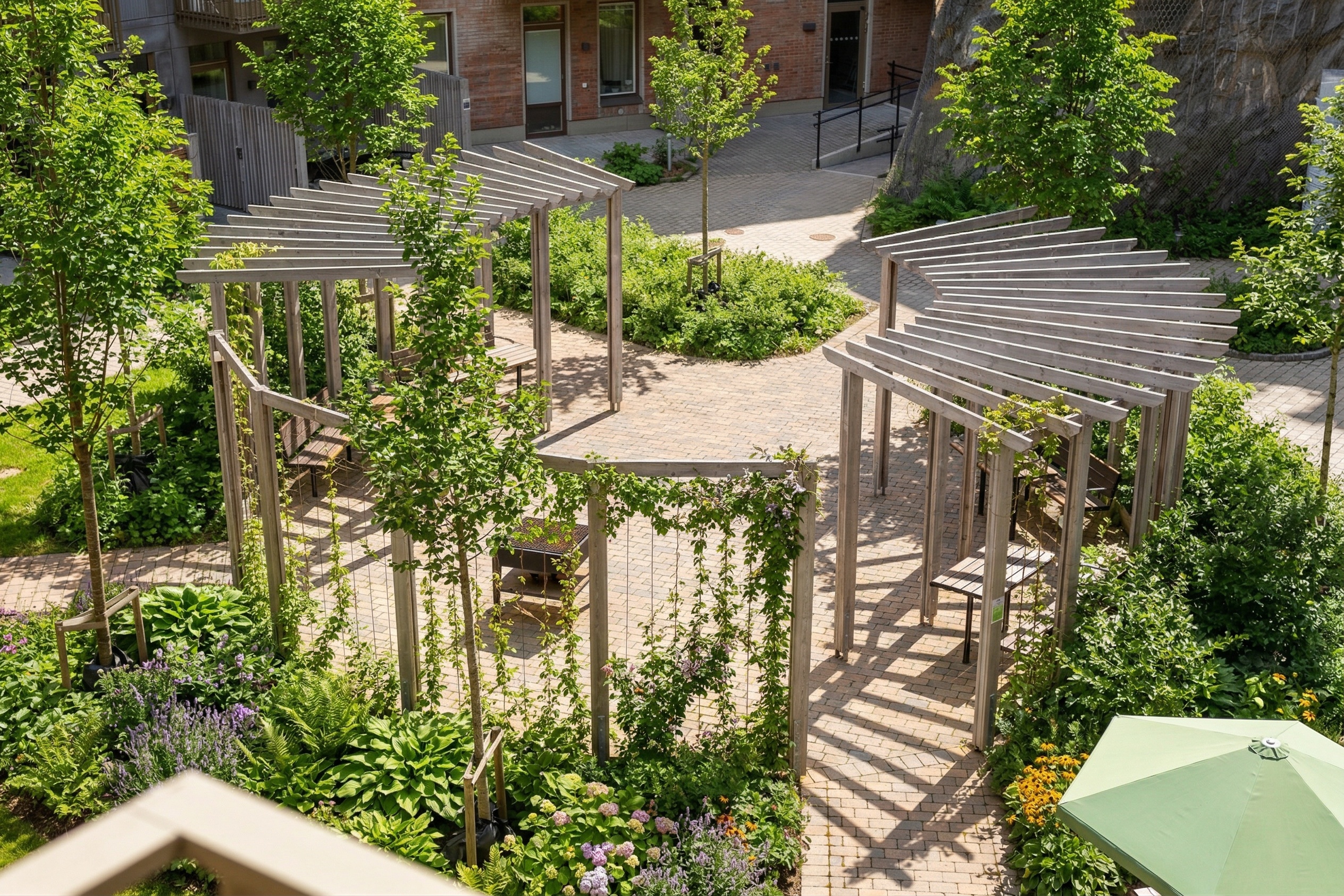 Föreningens innergård