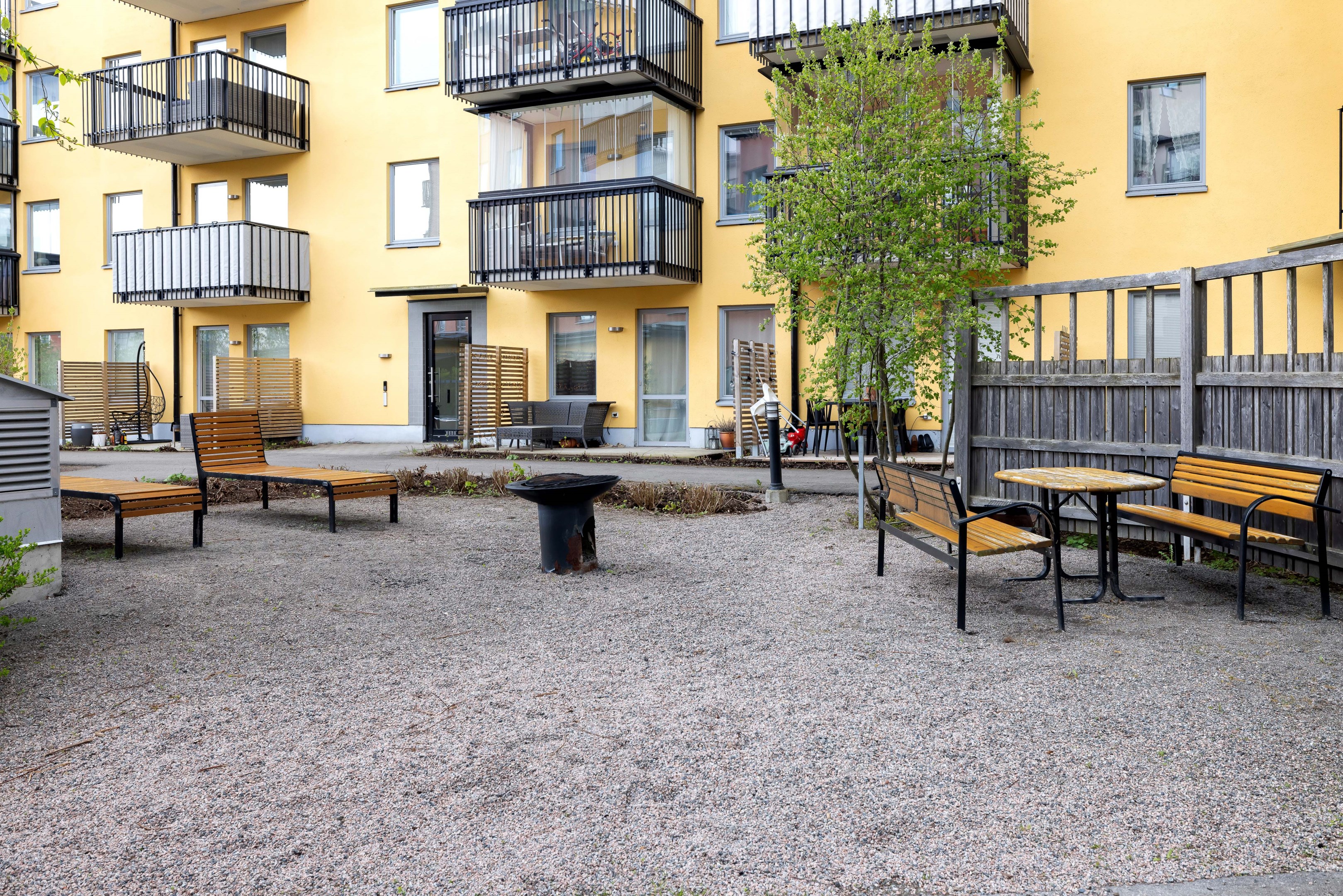 Bostadsbild från Gimogatan 13A, Kommande i Luthagen, Uppsala