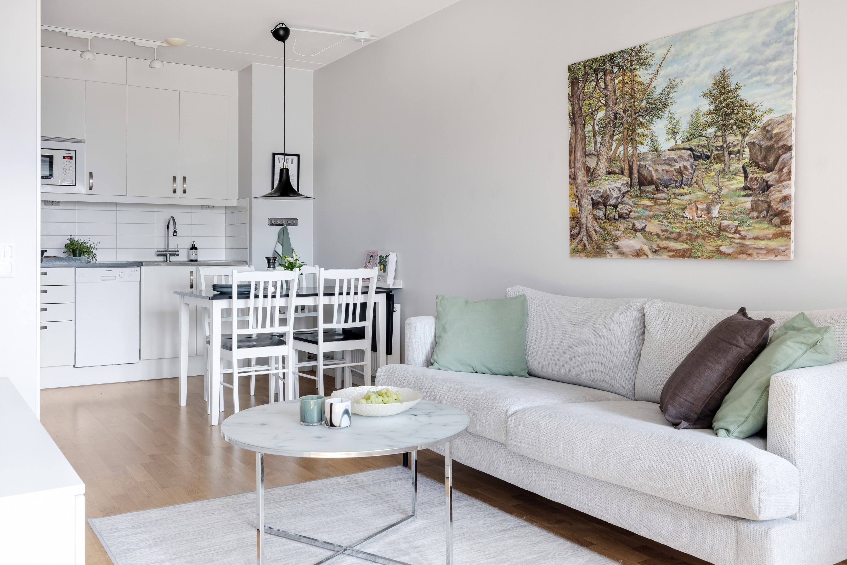 Bostadsbild från Gimogatan 13A, Kommande i Luthagen, Uppsala
