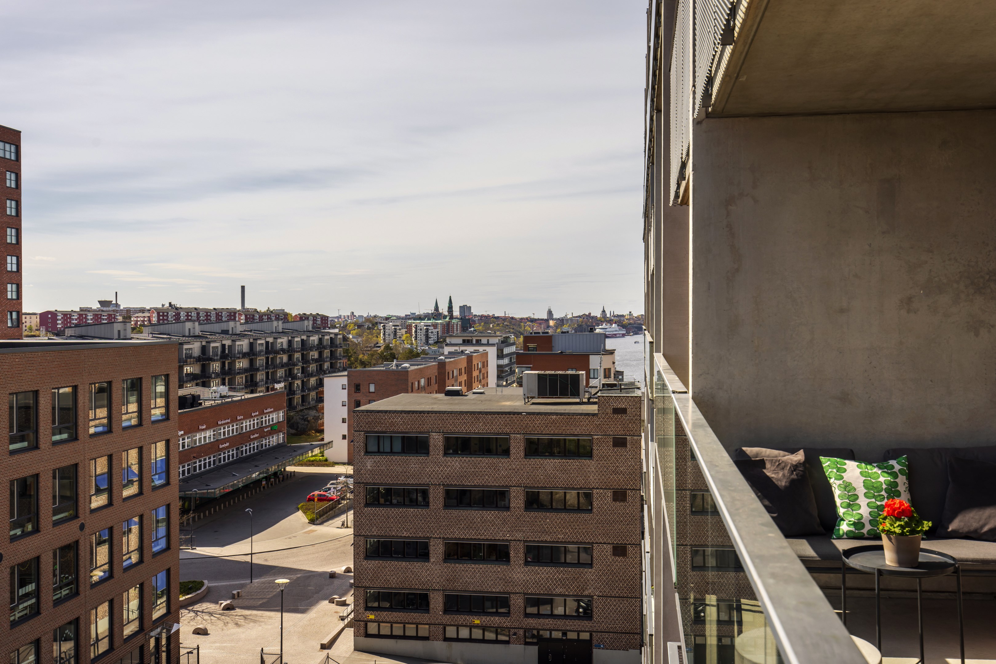 Bostadsbild från Siloplatsen 6, våning 8, Såld i Kvarnholmen, Nacka