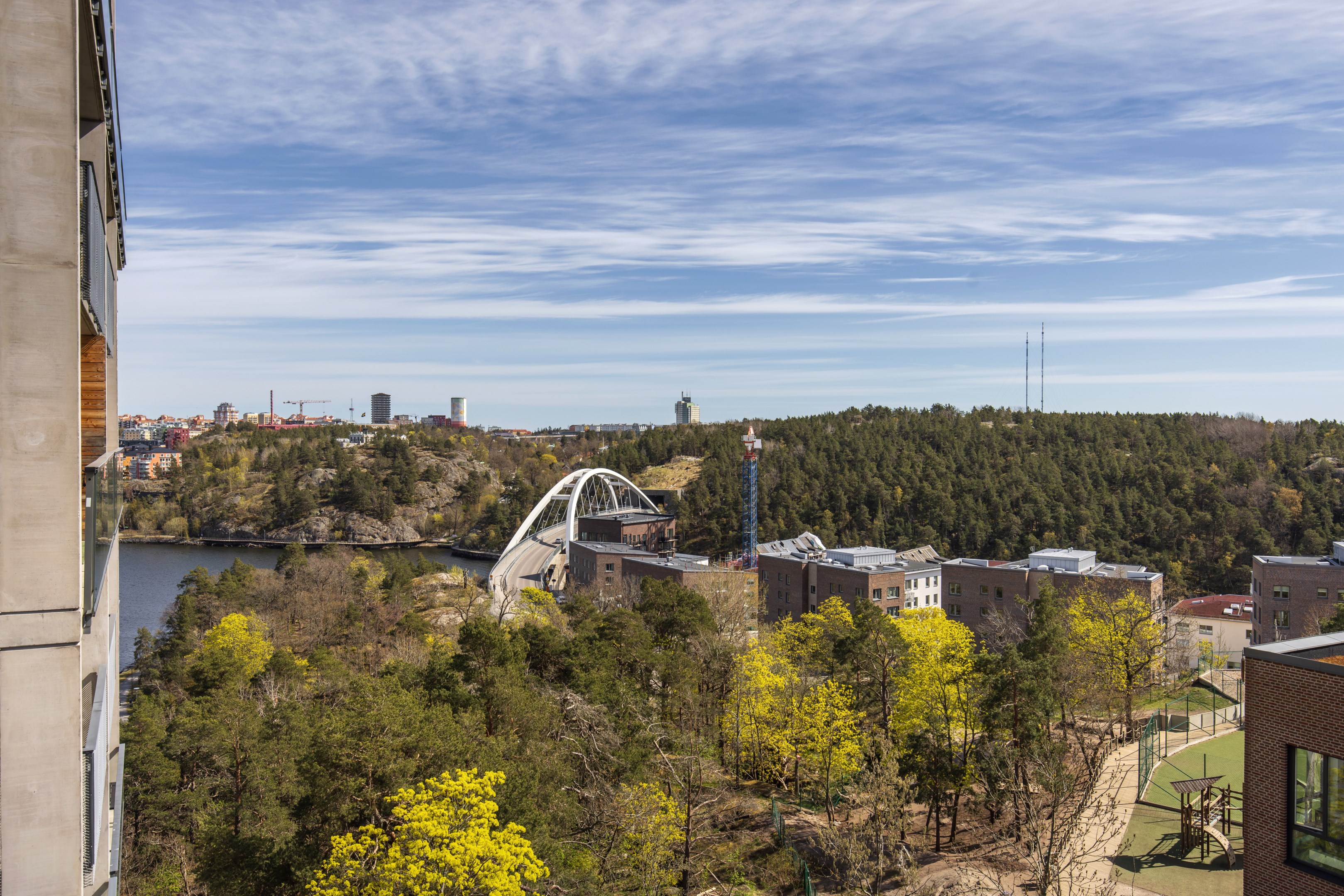 Bostadsbild från Siloplatsen 6, våning 8, Såld i Kvarnholmen, Nacka