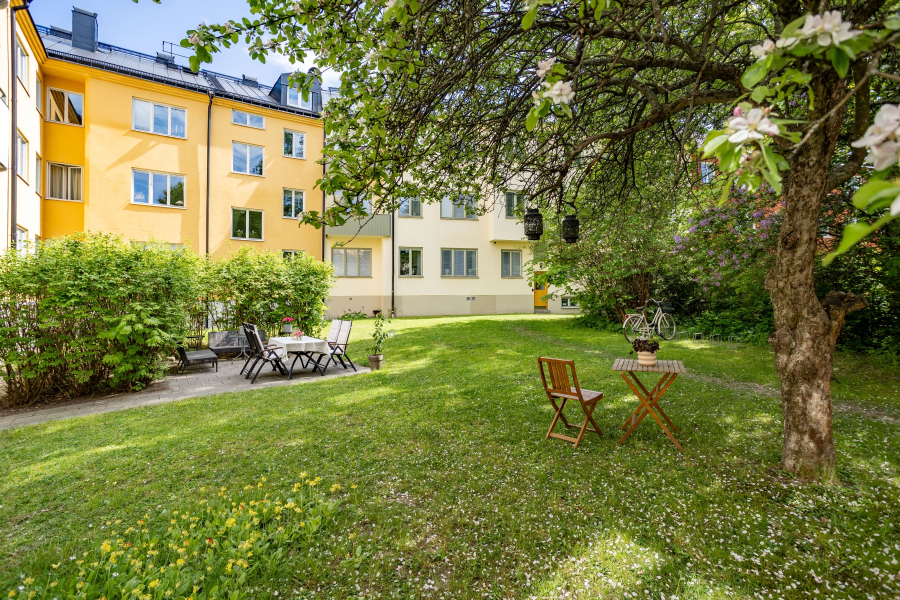 Bostadsbild från Råsundavägen 61, Kommande i Råsunda, Solna