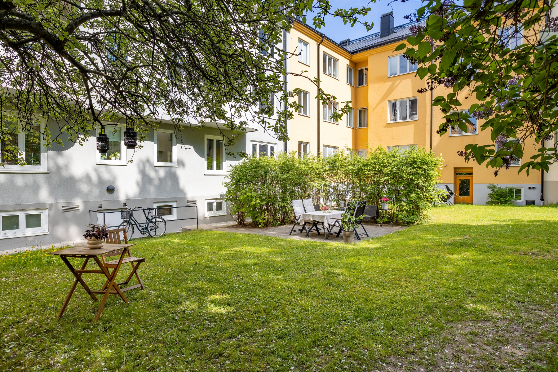 Bostadsbild från Råsundavägen 61, Kommande i Råsunda, Solna