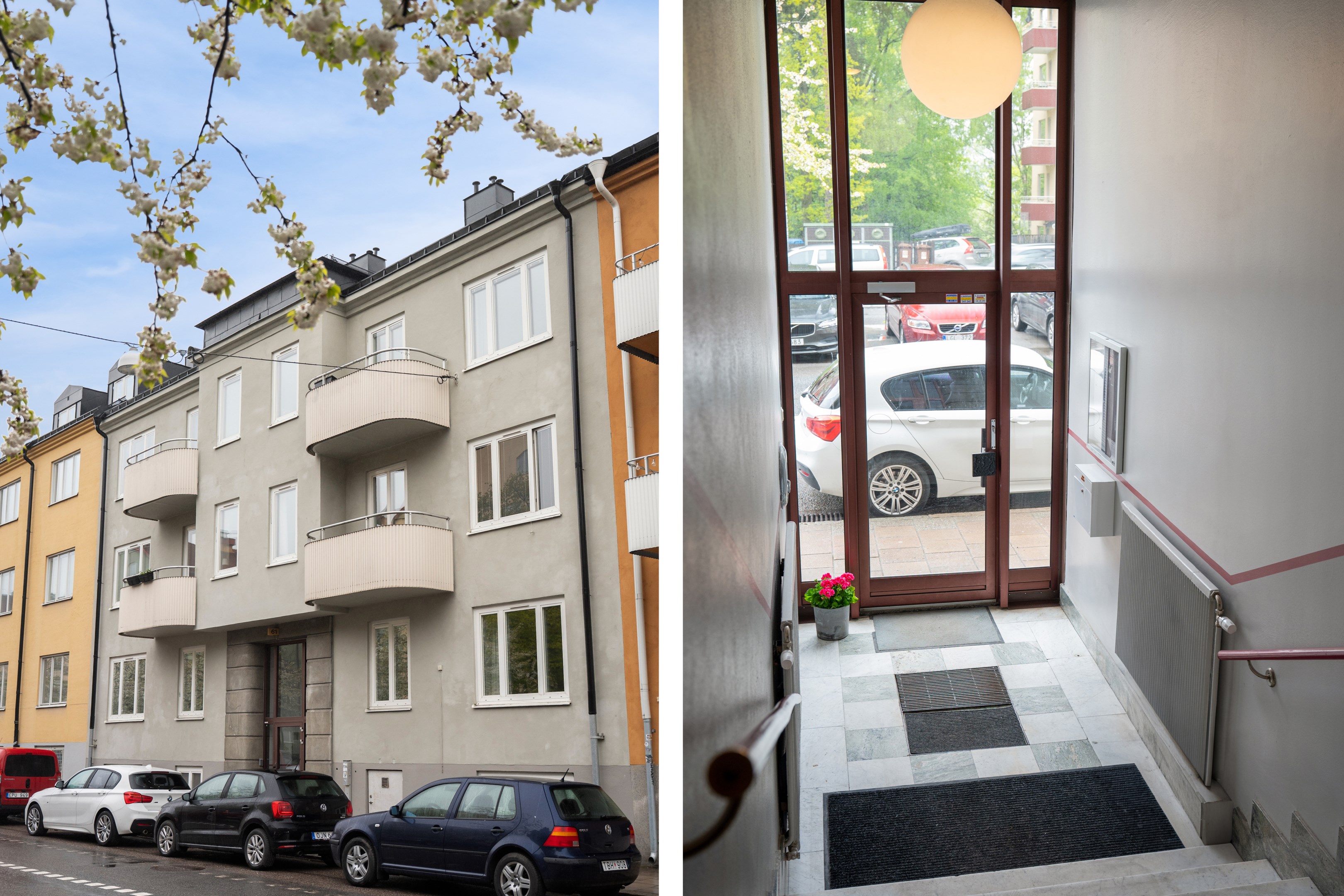 Bostadsbild från Råsundavägen 61, Kommande i Råsunda, Solna