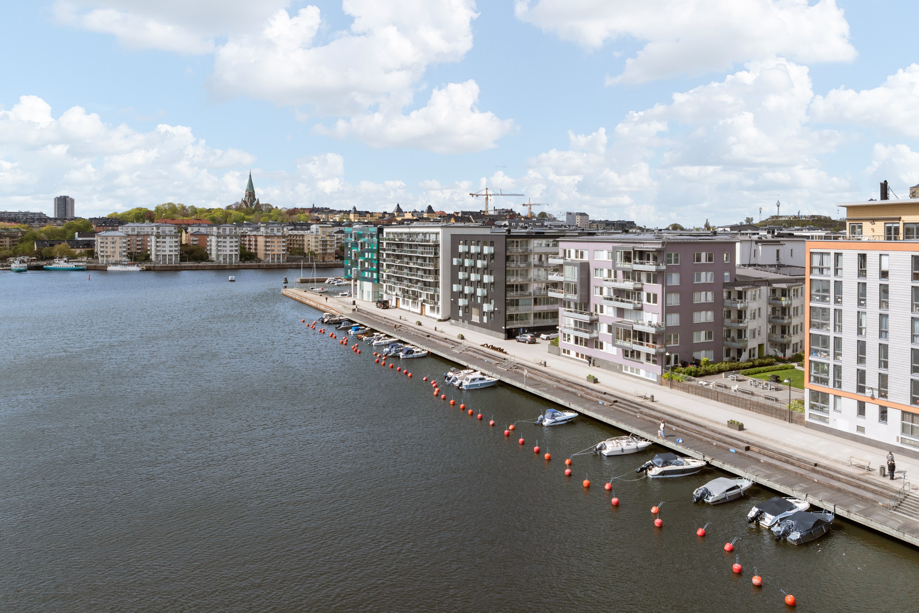 Bostadsbild från Fendergatan 13, Såld i Hammarby Sjöstad, Stockholm