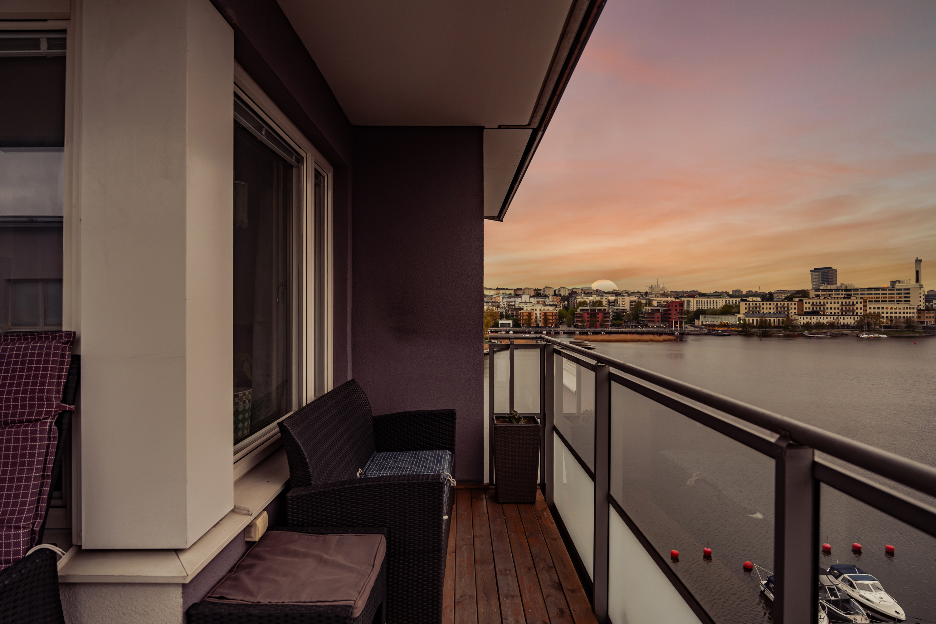 Bostadsbild från Fendergatan 13, Såld i Hammarby Sjöstad, Stockholm