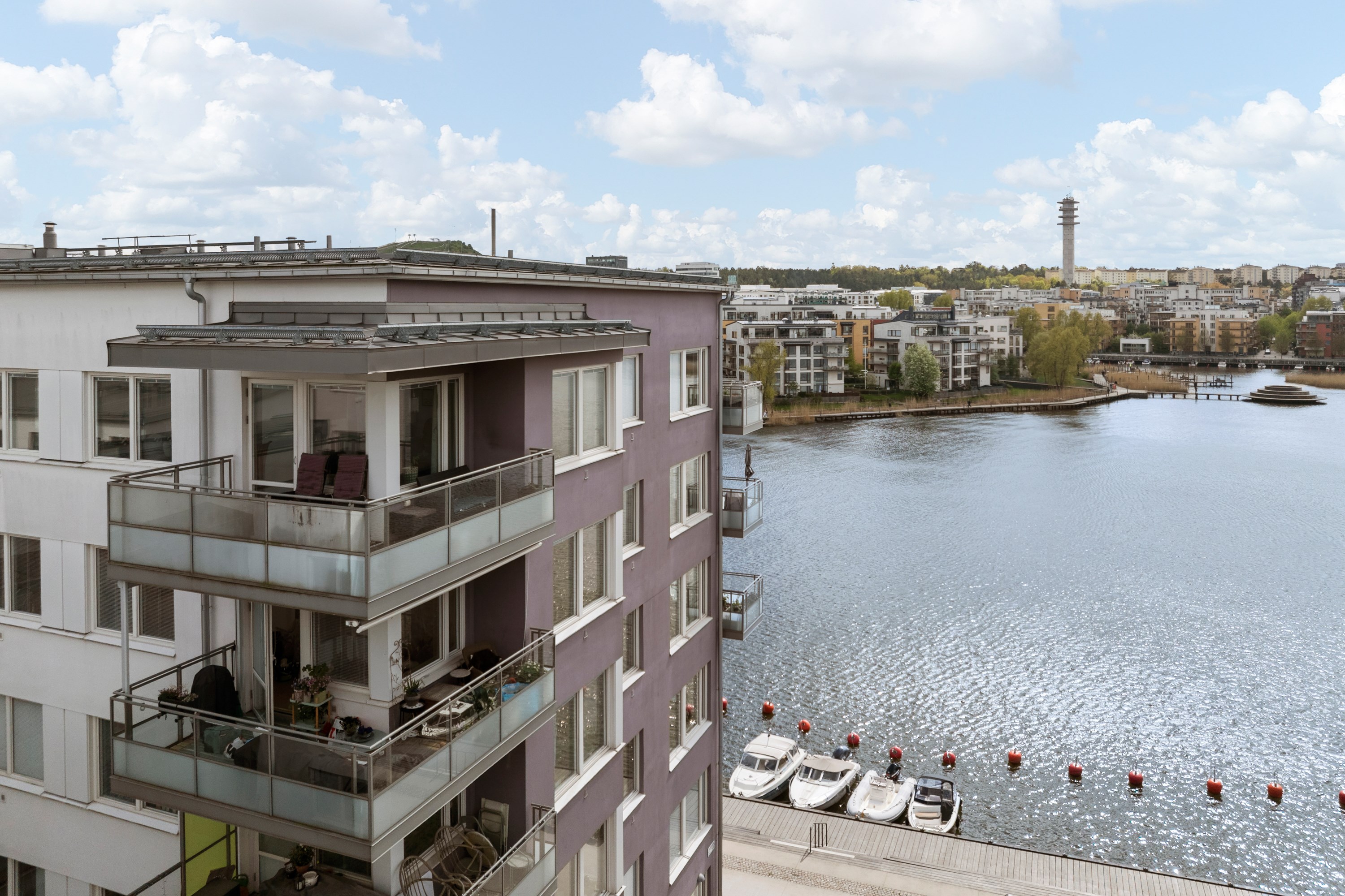 Bostadsbild från Fendergatan 13, Såld i Hammarby Sjöstad, Stockholm