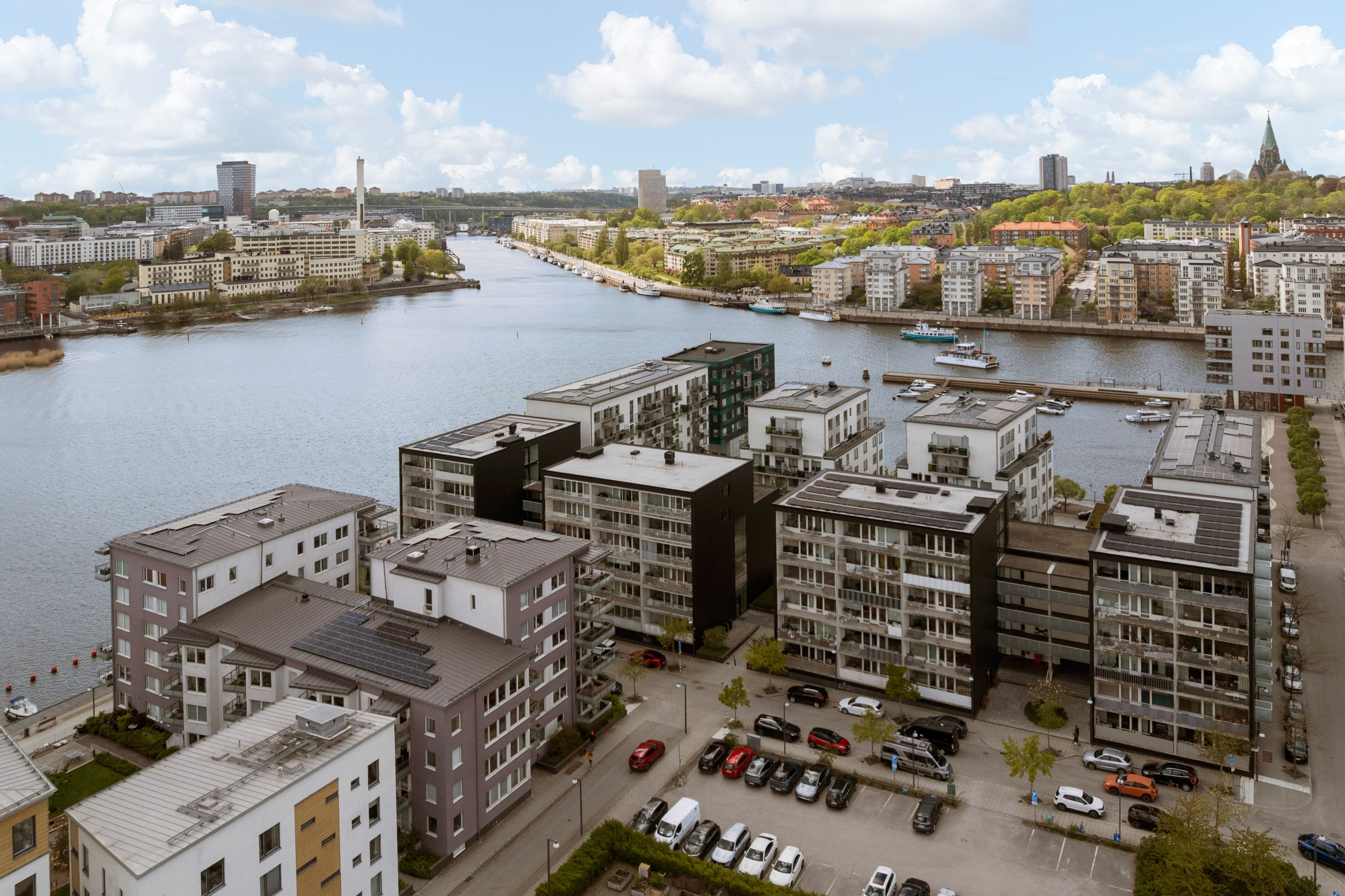 Bostadsbild från Fendergatan 13, Såld i Hammarby Sjöstad, Stockholm