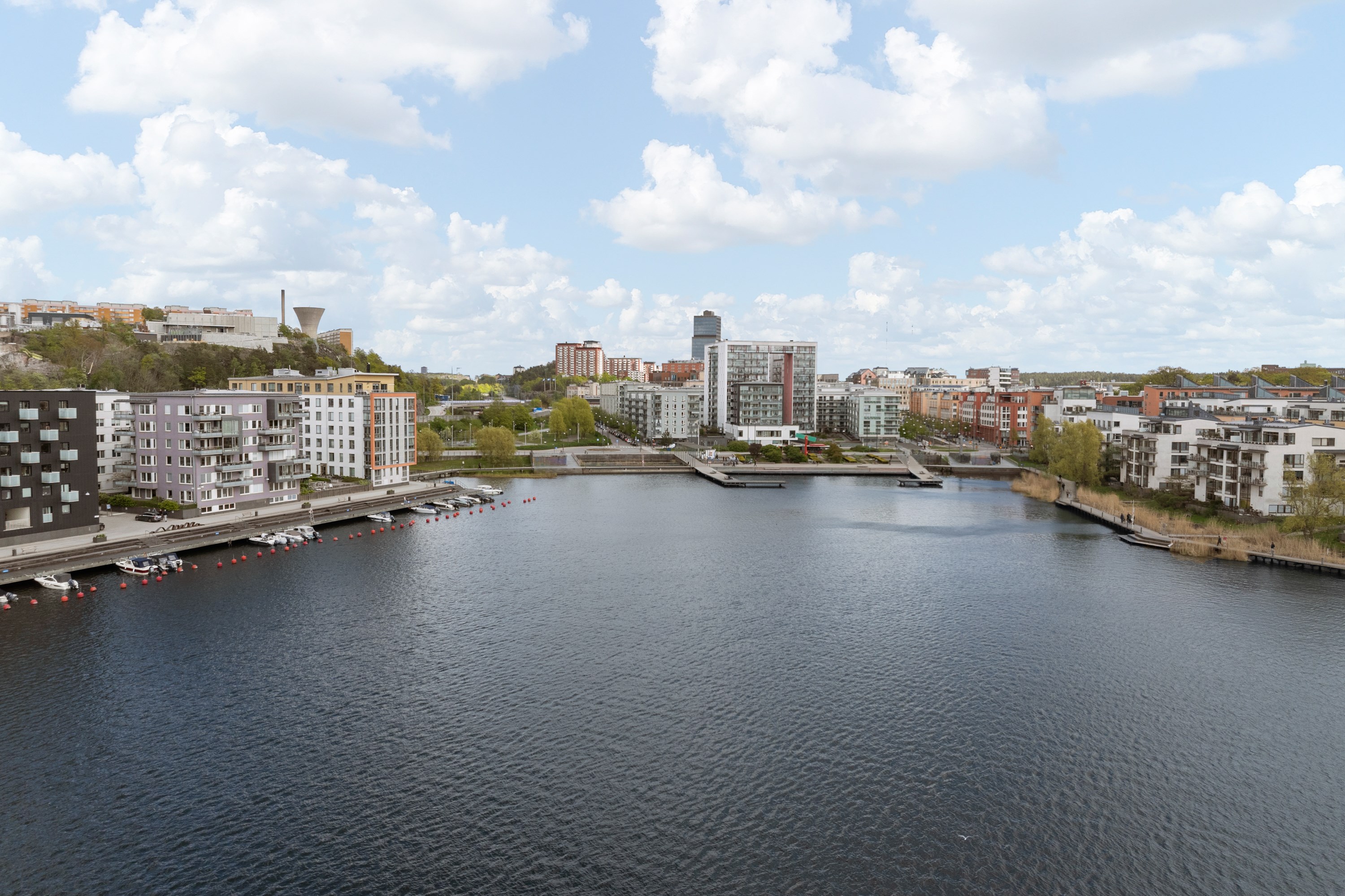 Bostadsbild från Fendergatan 13, Såld i Hammarby Sjöstad, Stockholm