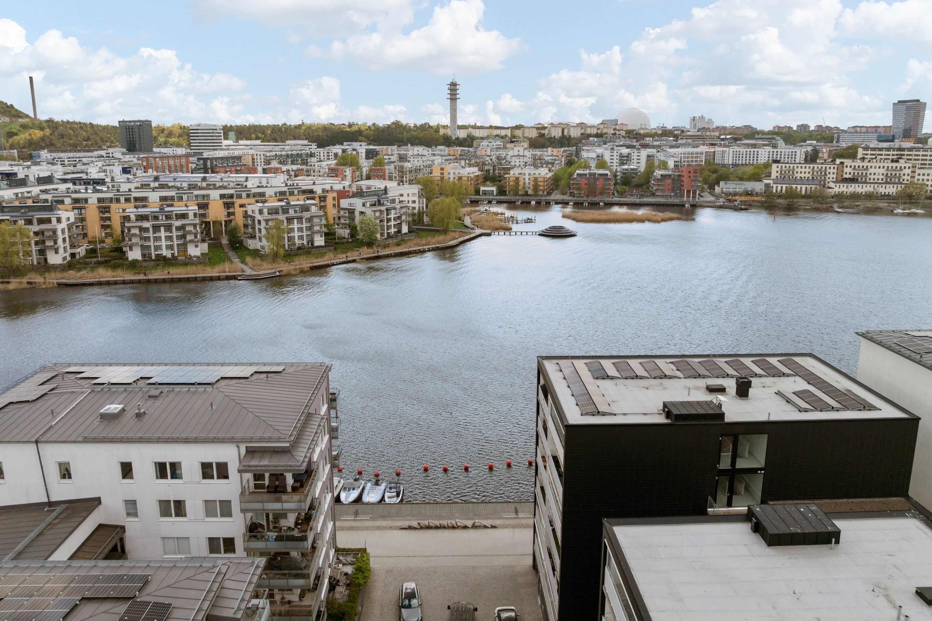 Bostadsbild från Fendergatan 13, Såld i Hammarby Sjöstad, Stockholm