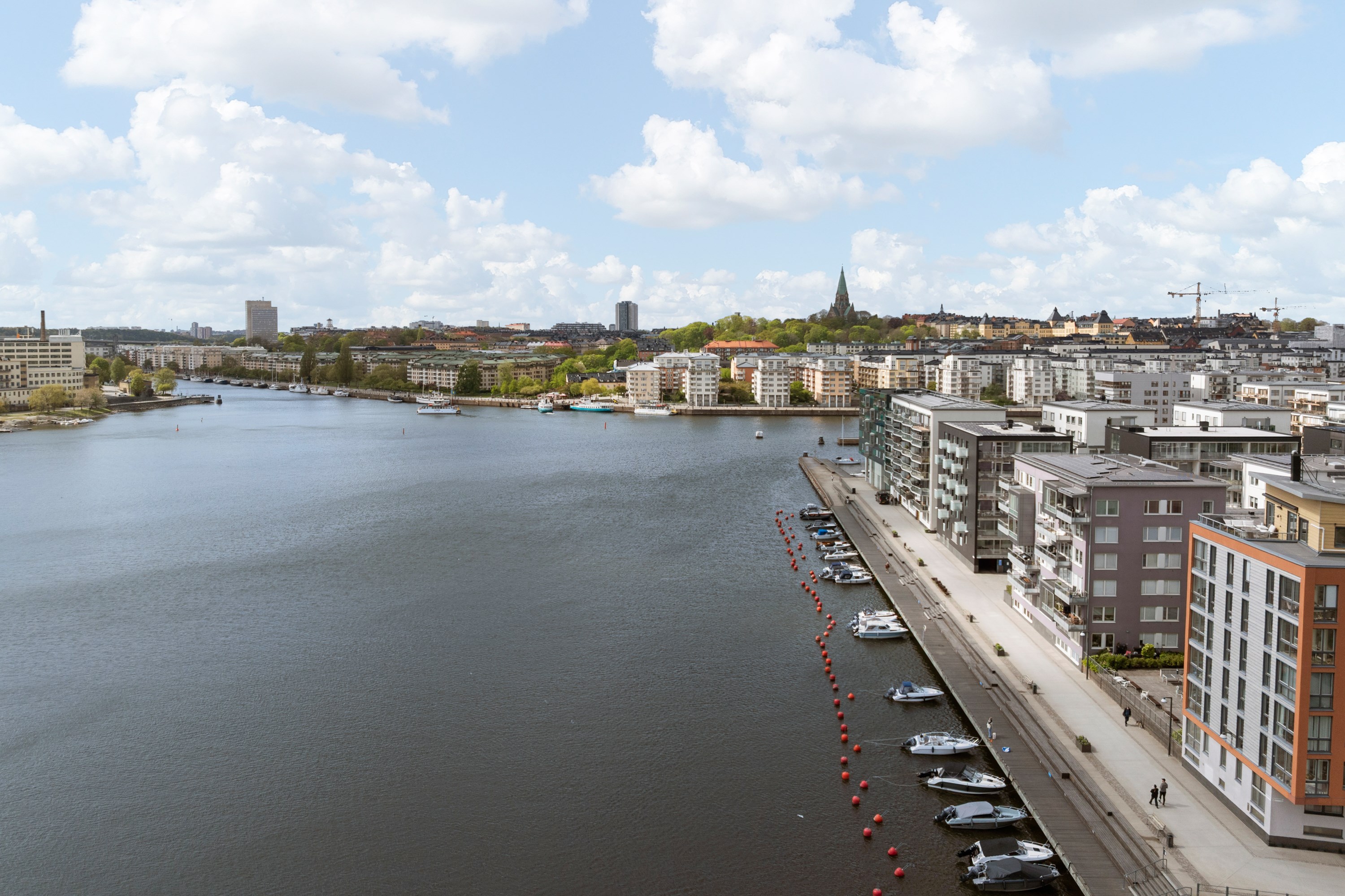 Bostadsbild från Fendergatan 13, Såld i Hammarby Sjöstad, Stockholm