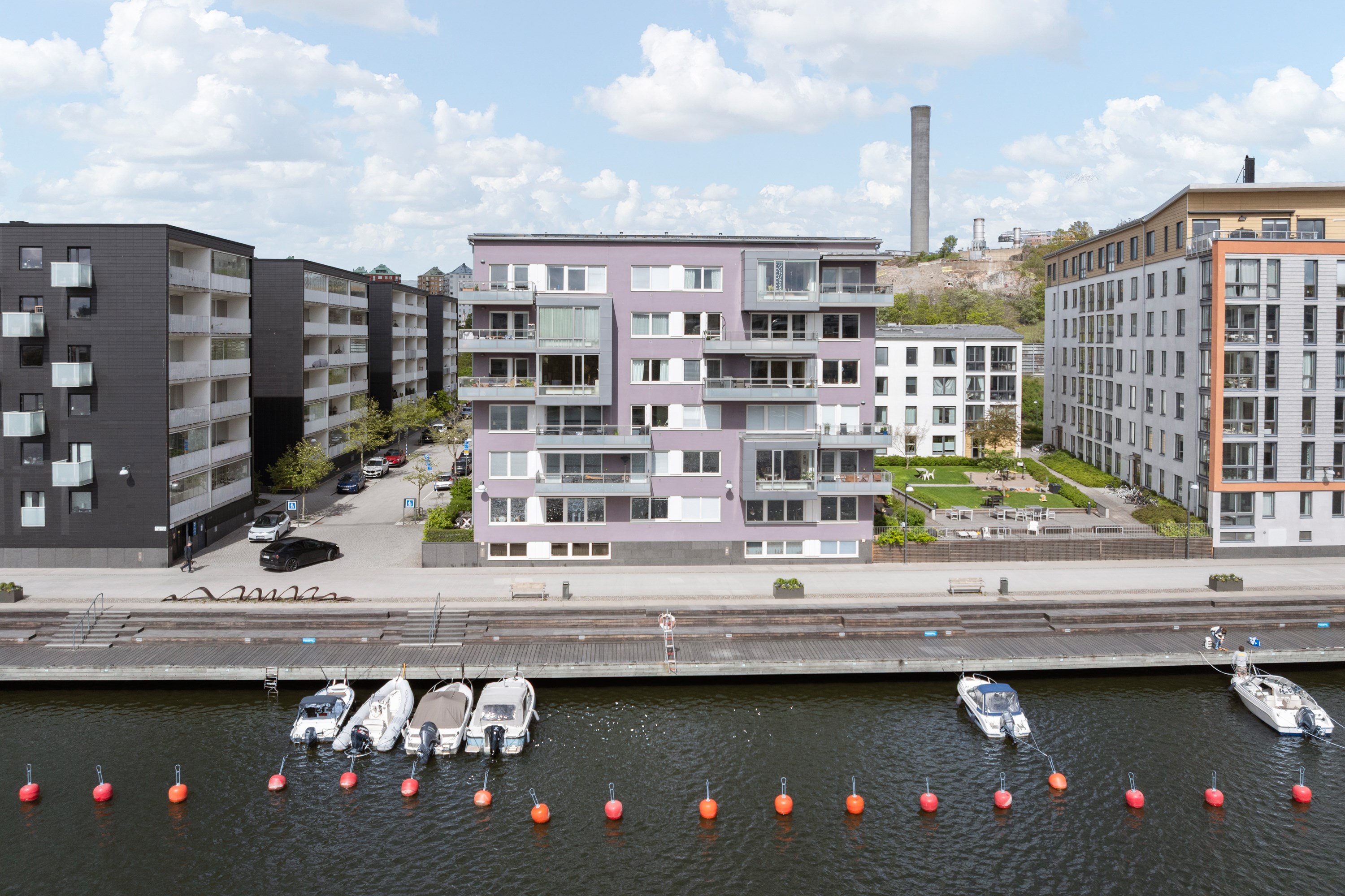 Bostadsbild från Fendergatan 13, Såld i Hammarby Sjöstad, Stockholm